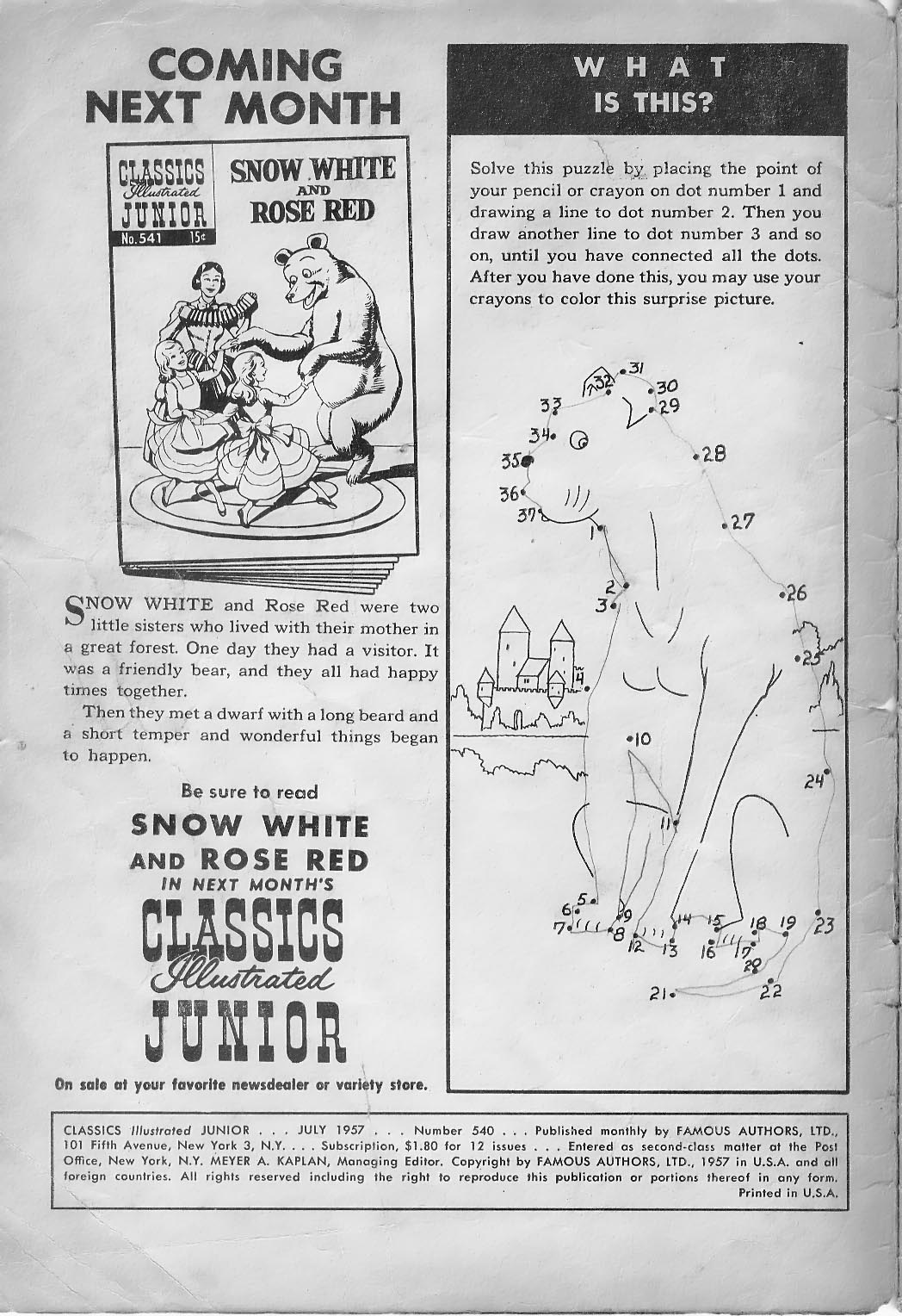 Read online Classics Illustrated Junior comic -  Issue #540 - 2
