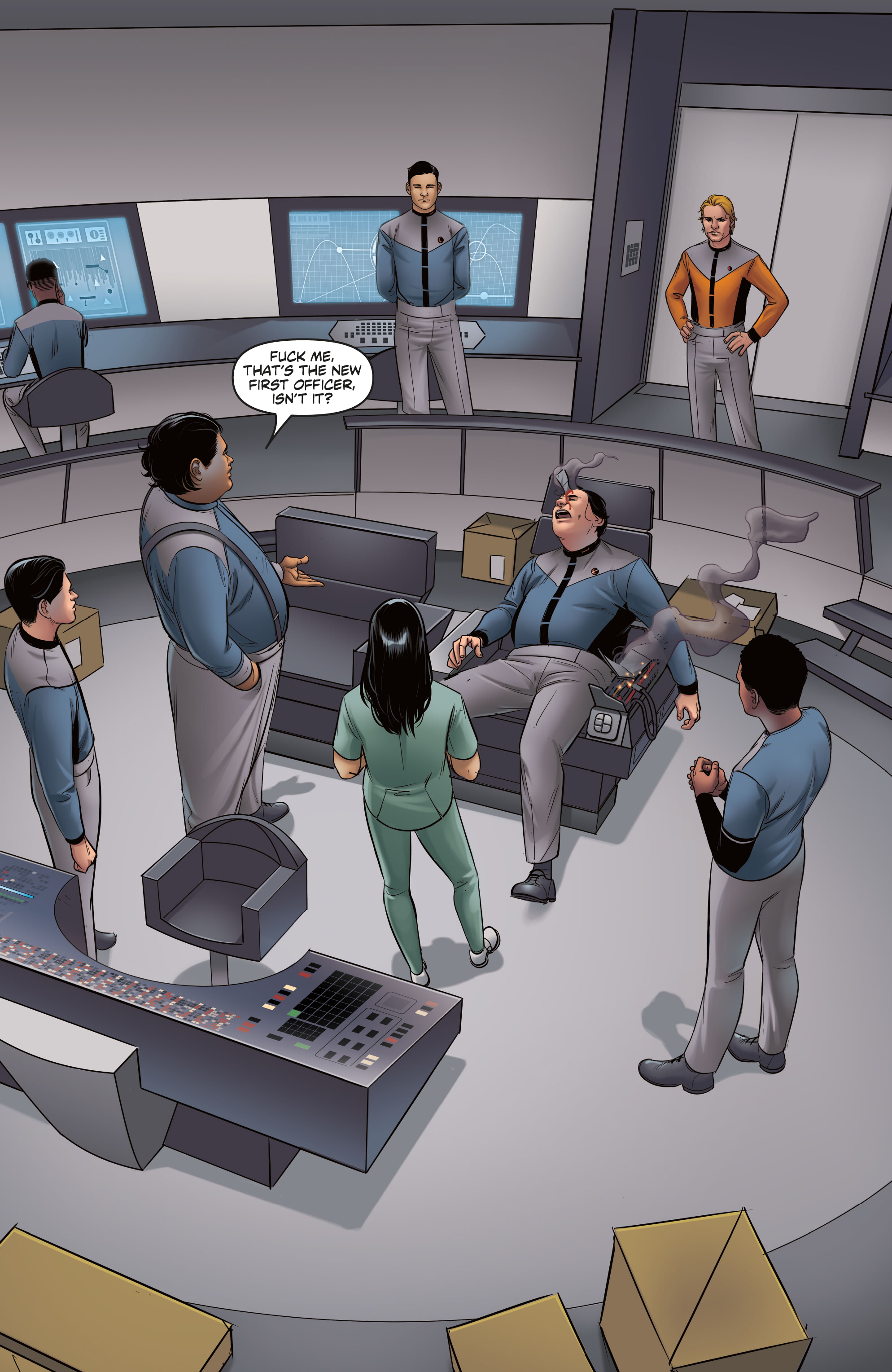 Read online Space Job comic -  Issue #1 - 10