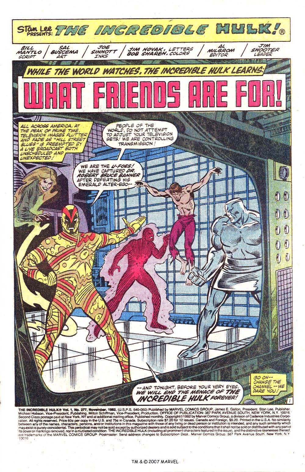 Read online The Incredible Hulk (1968) comic -  Issue #277 - 3