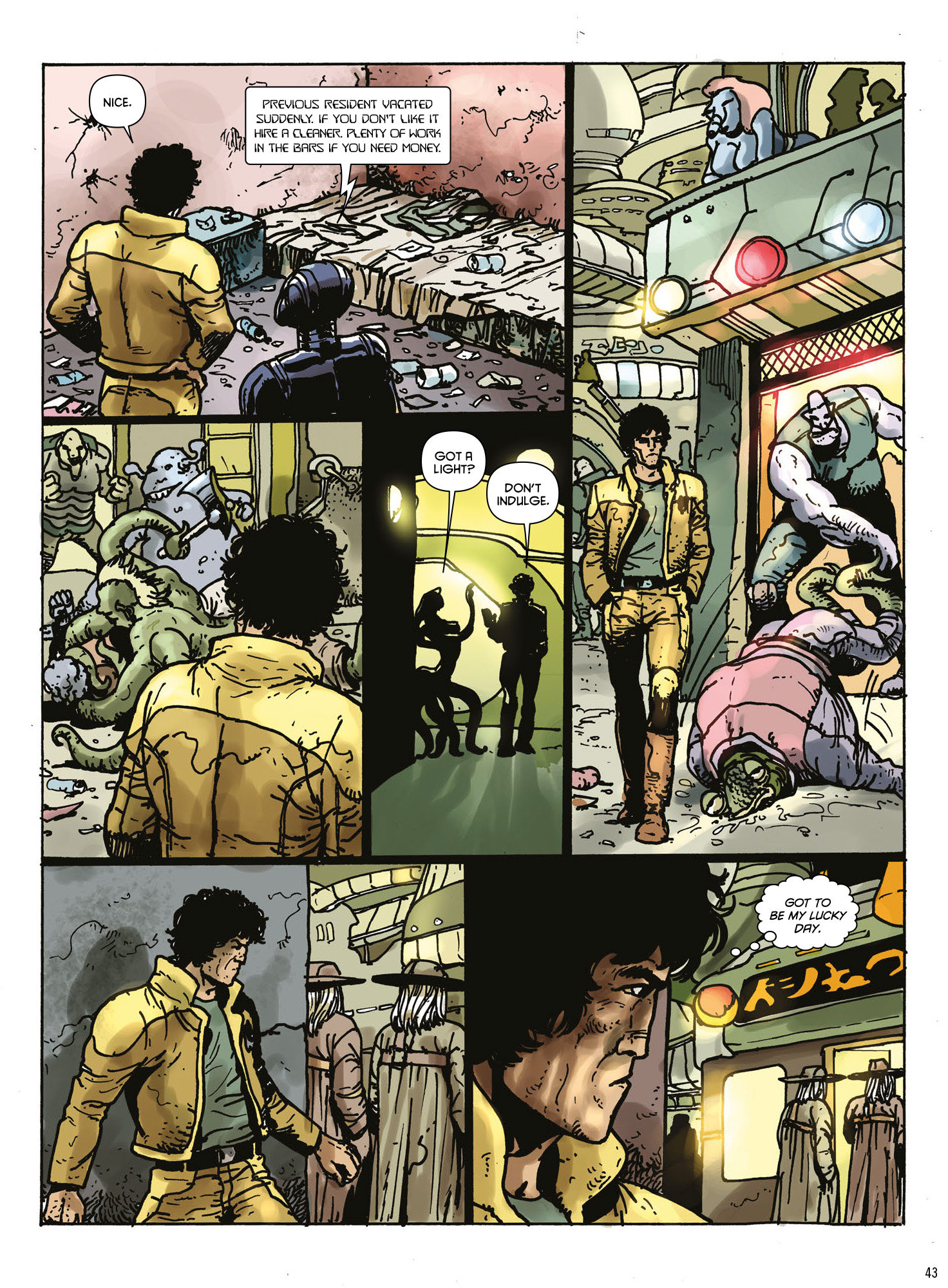 Read online Strontium Dog: Repo Men comic -  Issue # TPB - 45