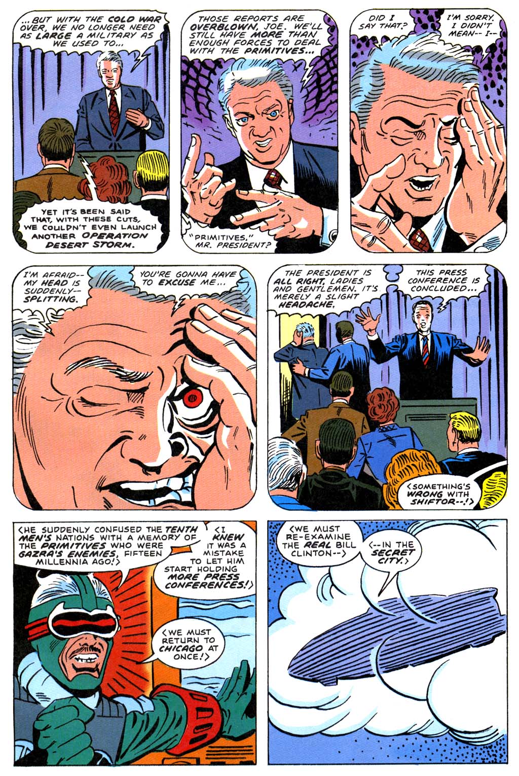 Read online Jack Kirby's Secret City Saga comic -  Issue #3 - 7