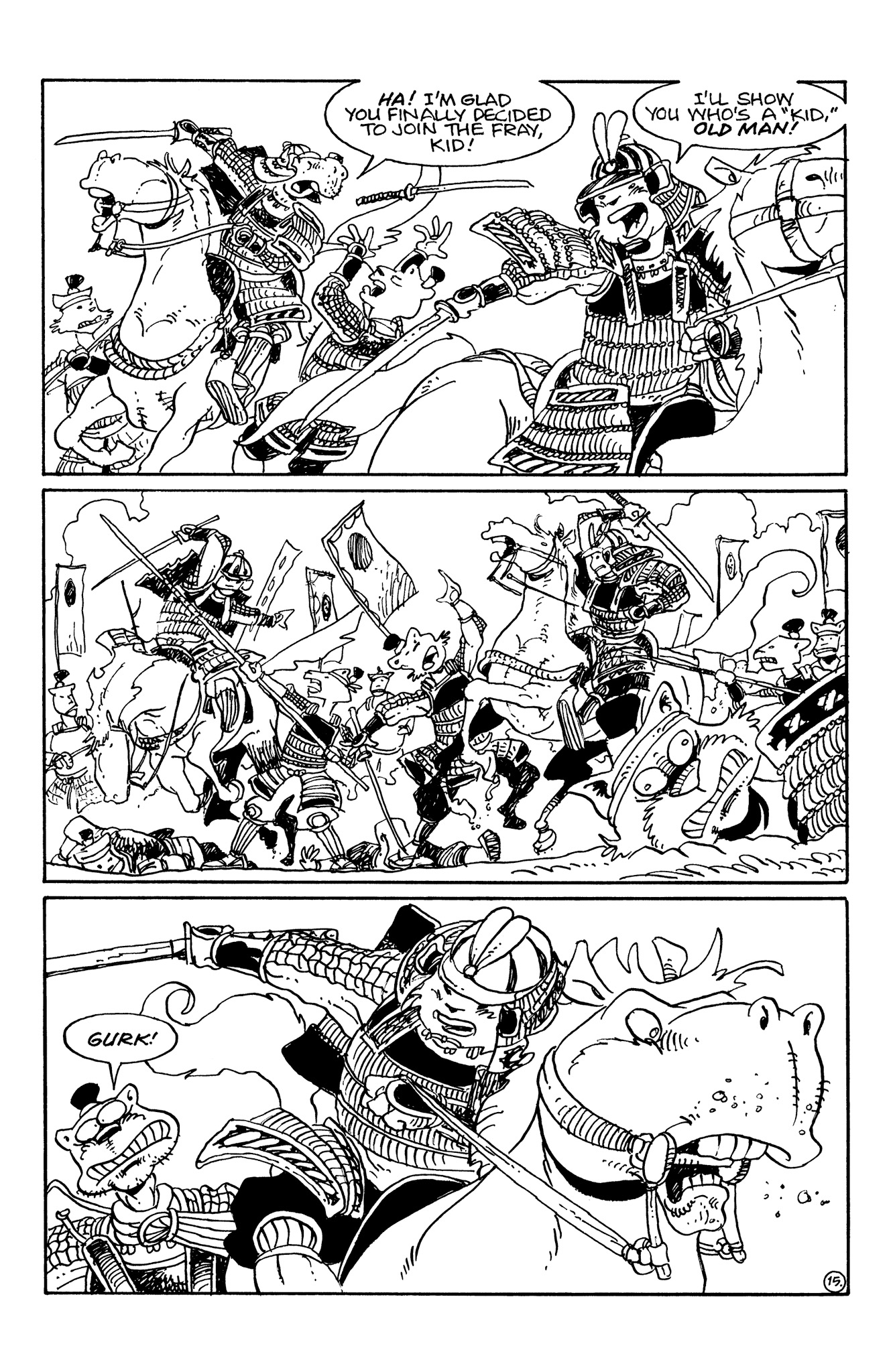 Read online Usagi Yojimbo: Senso comic -  Issue #1 - 16