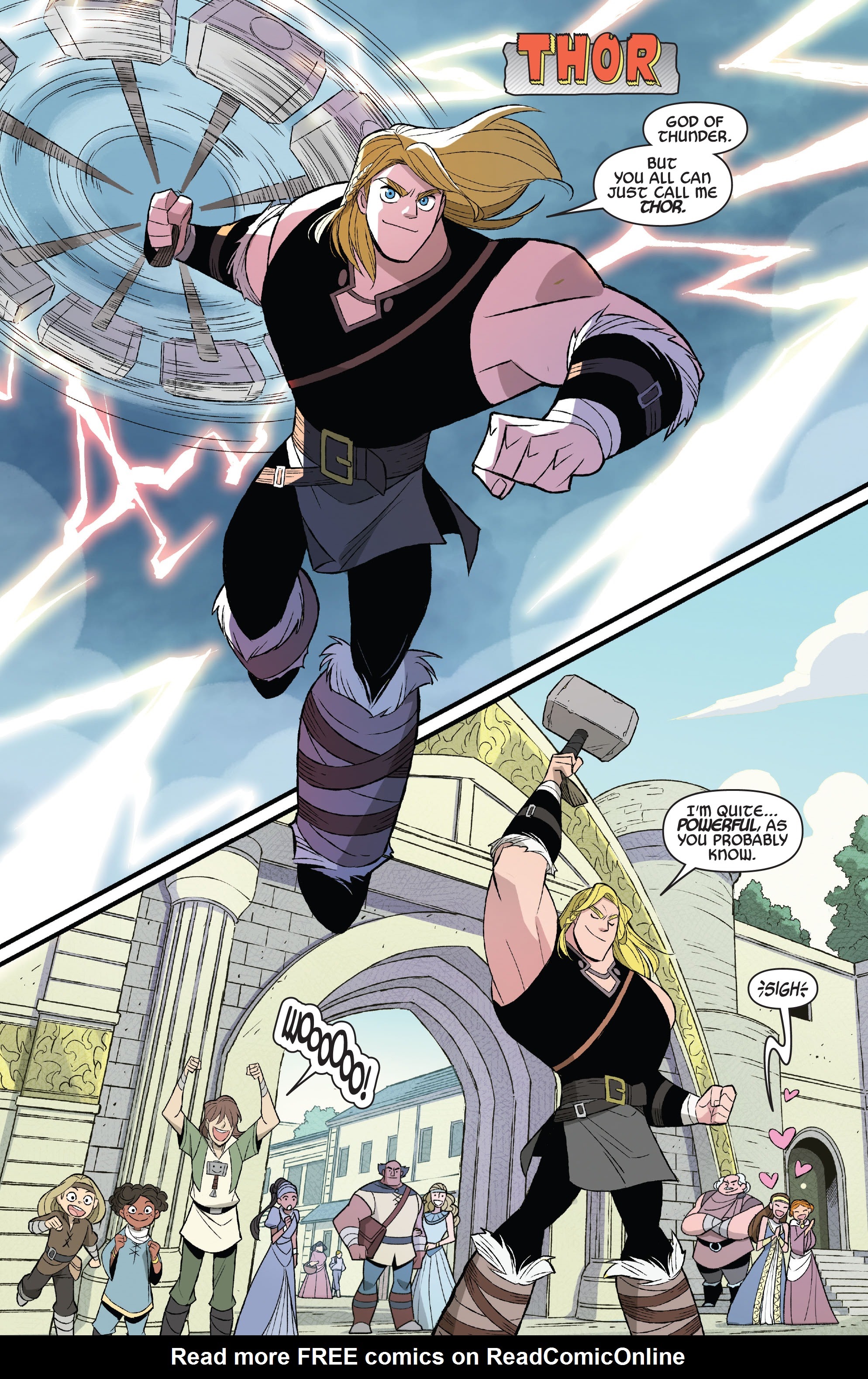 Read online Thor & Loki: Double Trouble comic -  Issue #1 - 4