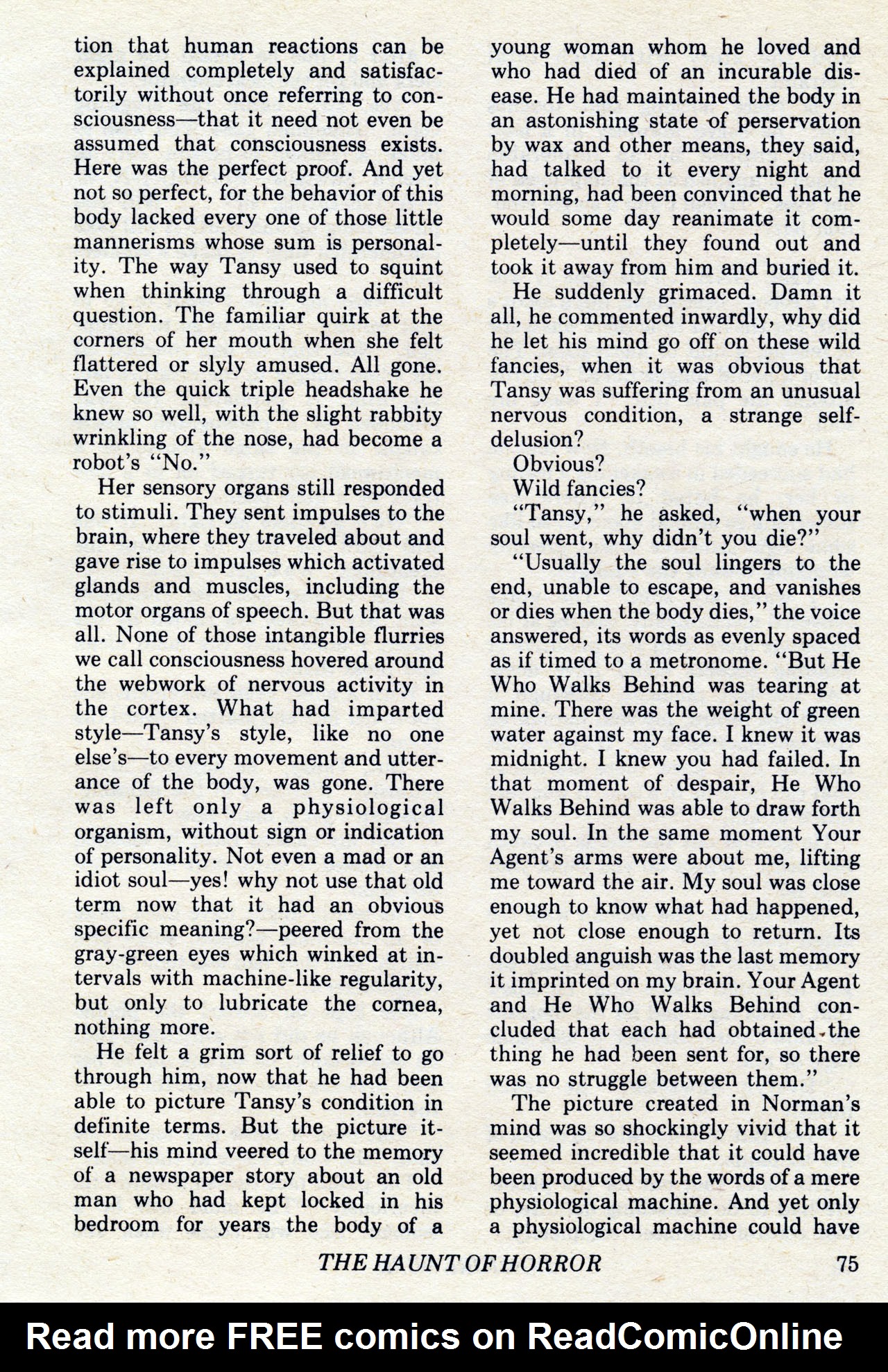 Read online The Haunt of Horror comic -  Issue # TPB 2 - 73