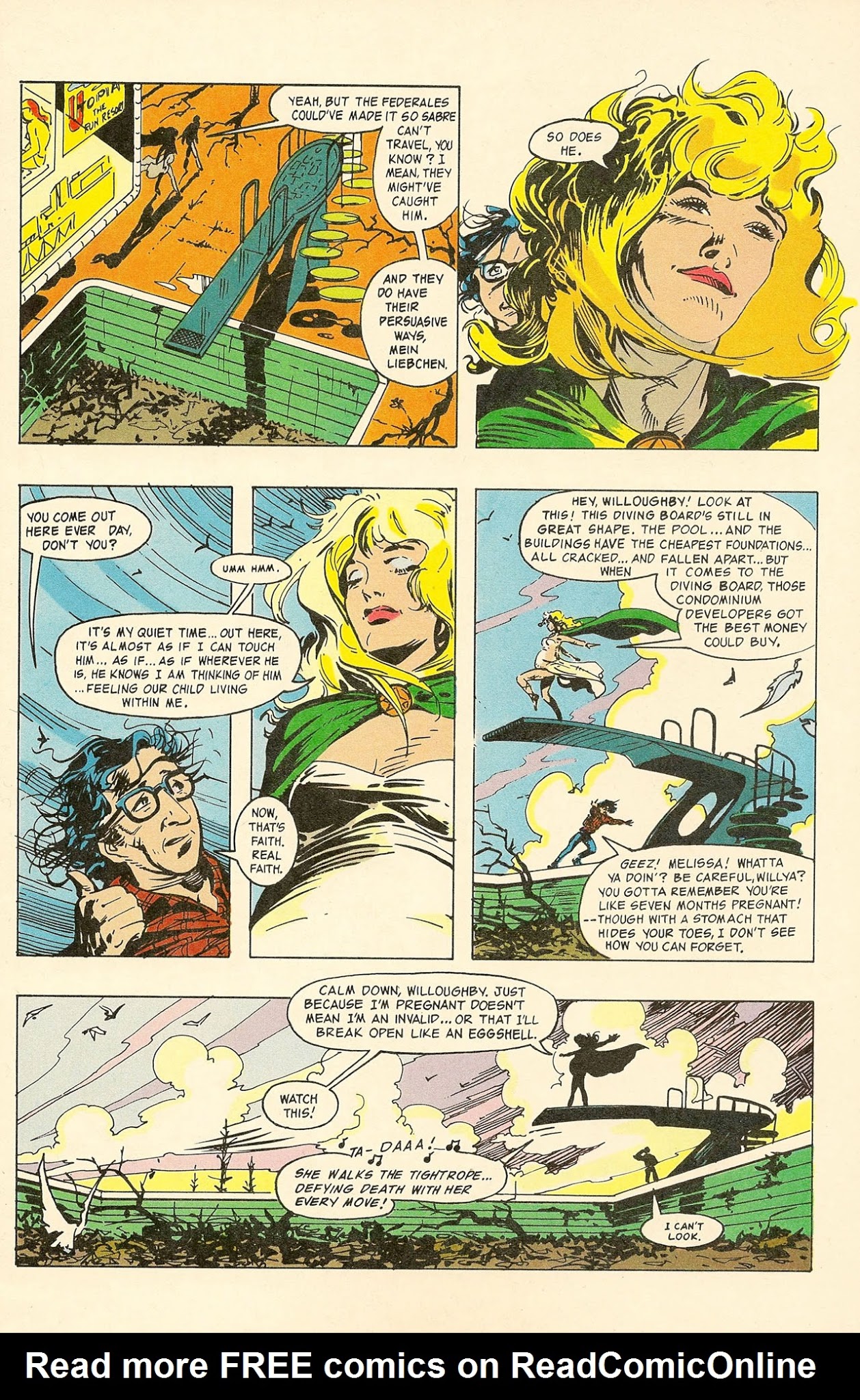 Read online Sabre comic -  Issue #4 - 5