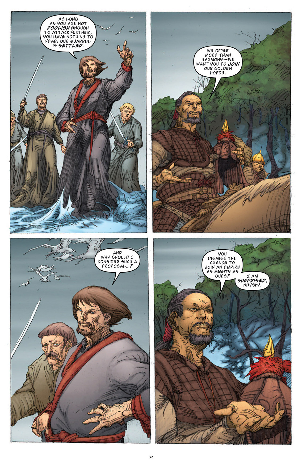 Read online Nevsky: A Hero of the People comic -  Issue # TPB - 32