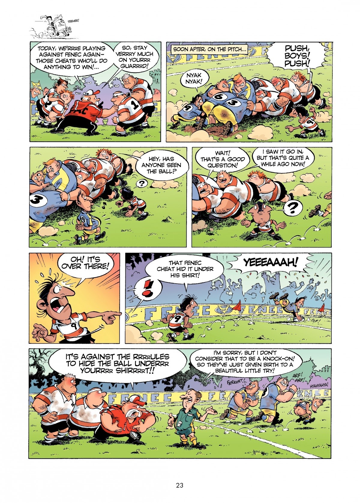 Read online The Rugger Boys comic -  Issue #2 - 23