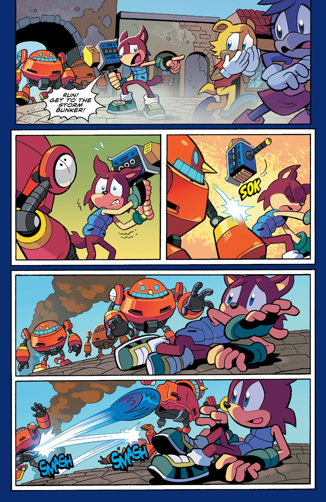 Sonic the Hedgehog (2018) issue 5th Anniversary Edition - Page 6