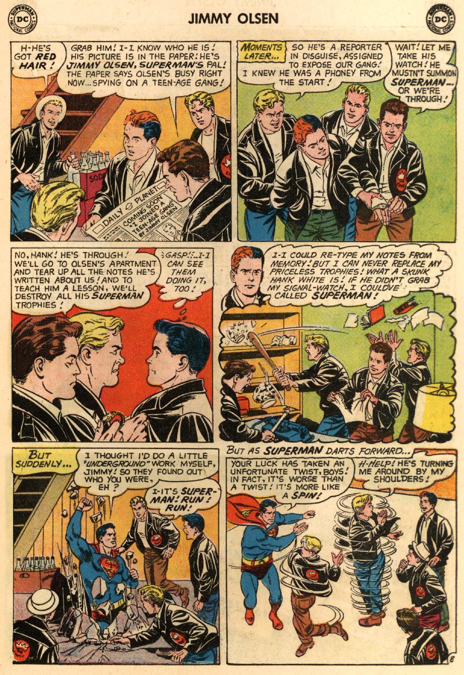 Read online Superman's Pal Jimmy Olsen comic -  Issue #40 - 31