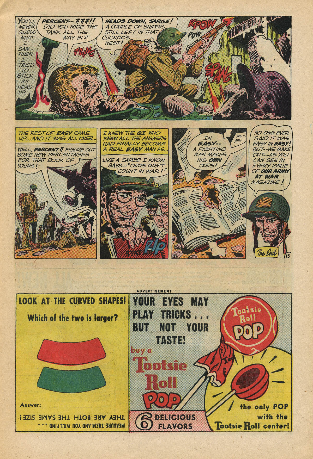 Read online Our Army at War (1952) comic -  Issue #134 - 19