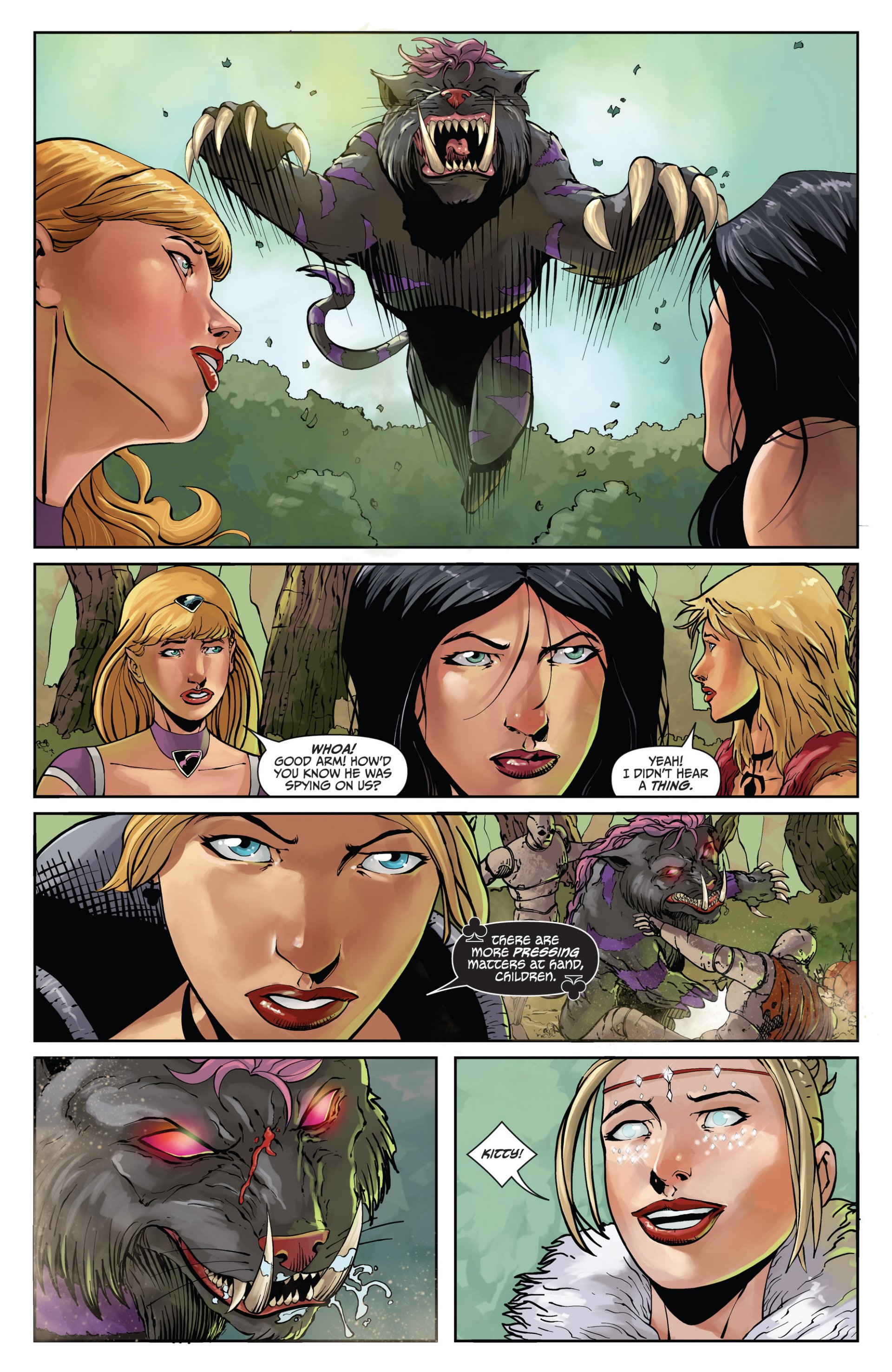 Read online Grimm Fairy Tales presents Wonderland comic -  Issue #24 - 12