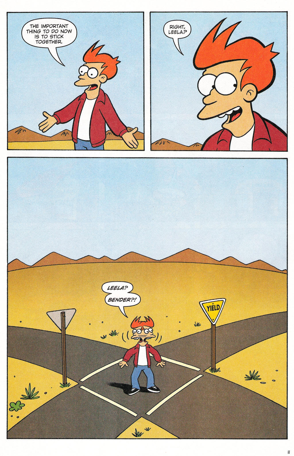 Read online Futurama Comics comic -  Issue #28 - 9