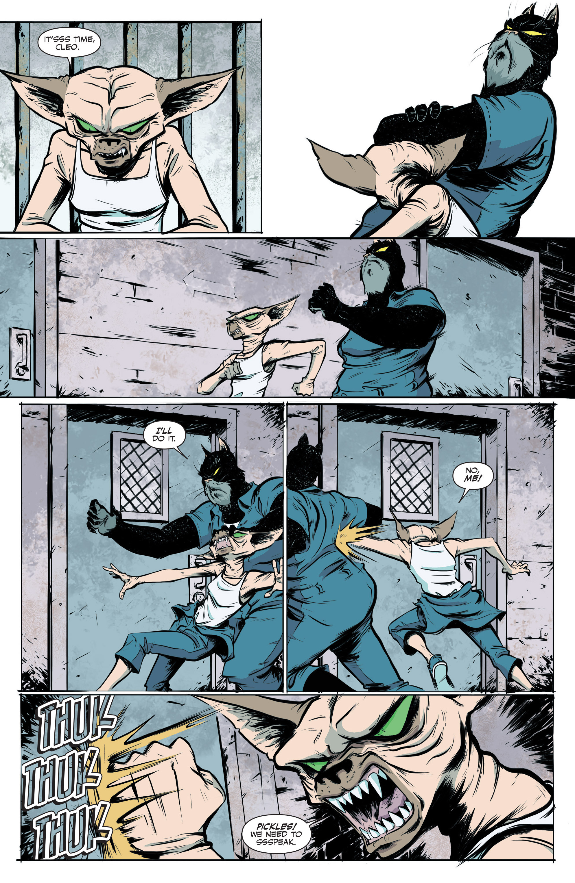Read online Kennel Block Blues comic -  Issue #3 - 17