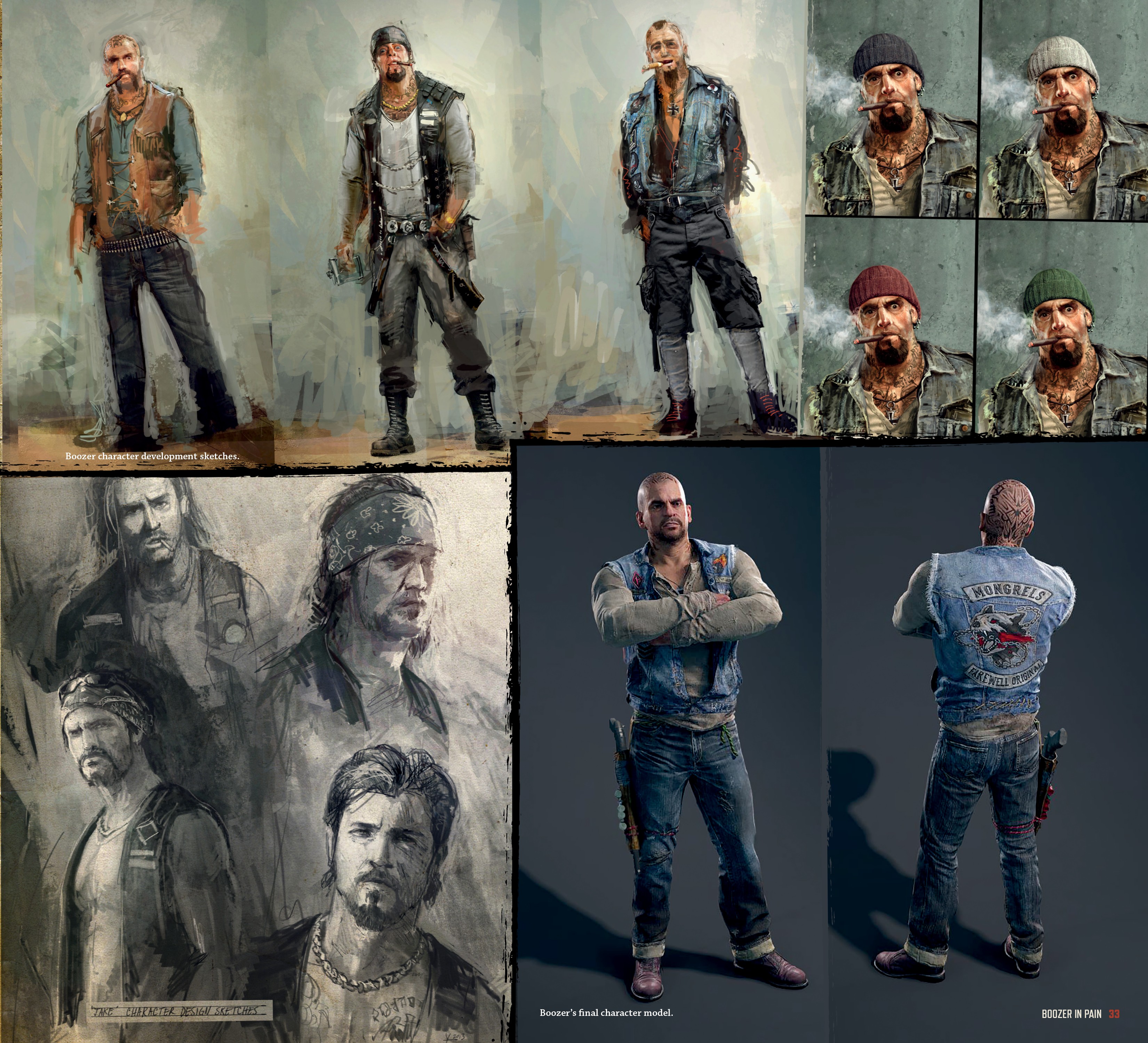 Read online The Art of Days Gone comic -  Issue # TPB (Part 1) - 32