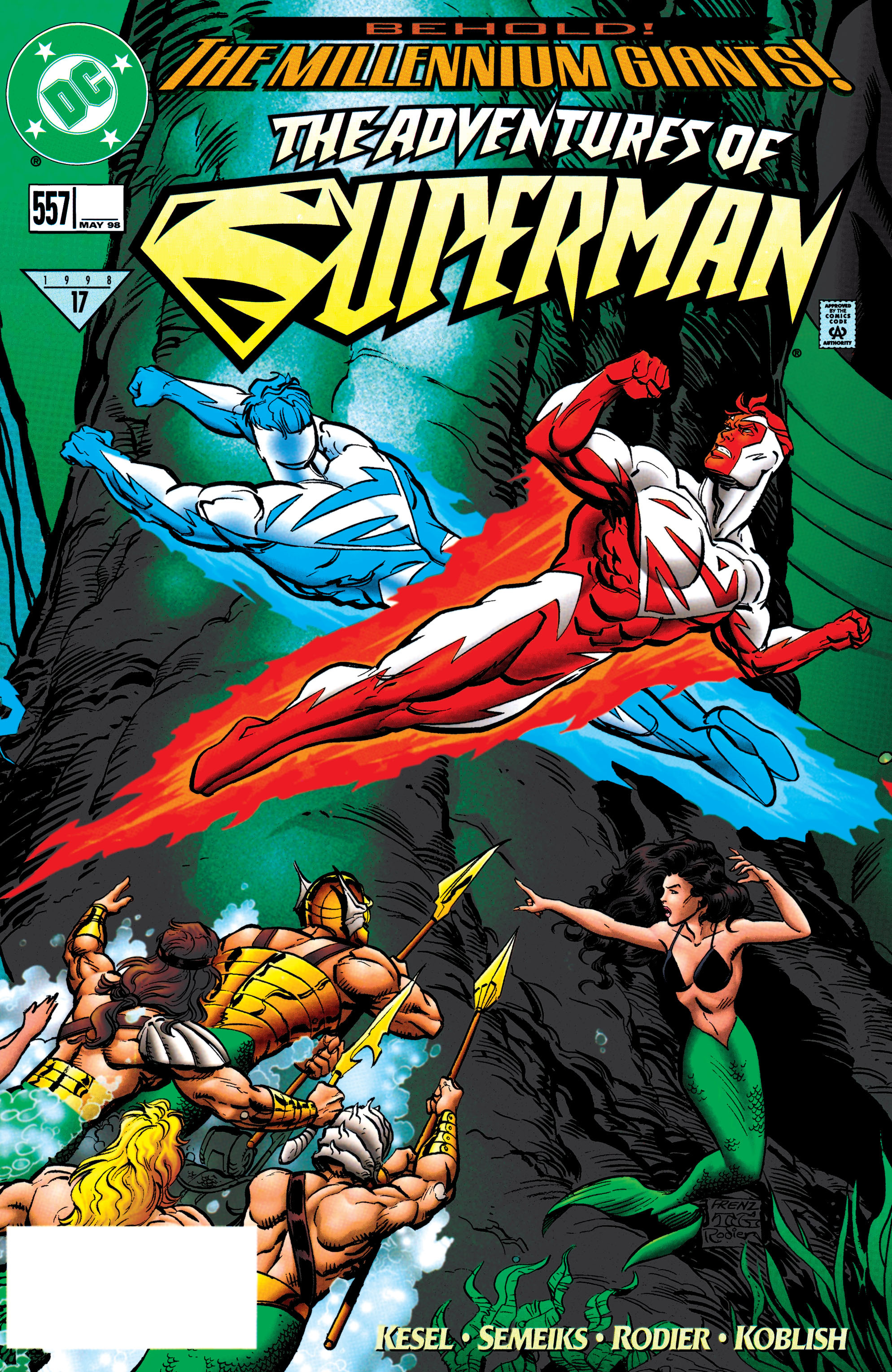 Read online Adventures of Superman (1987) comic -  Issue #557 - 1
