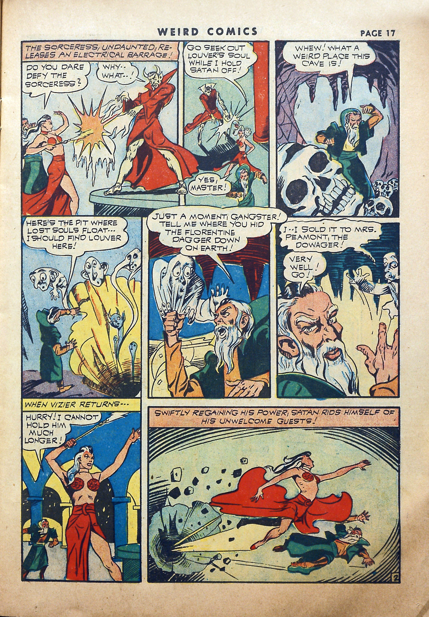 Read online Weird Comics comic -  Issue #20 - 19