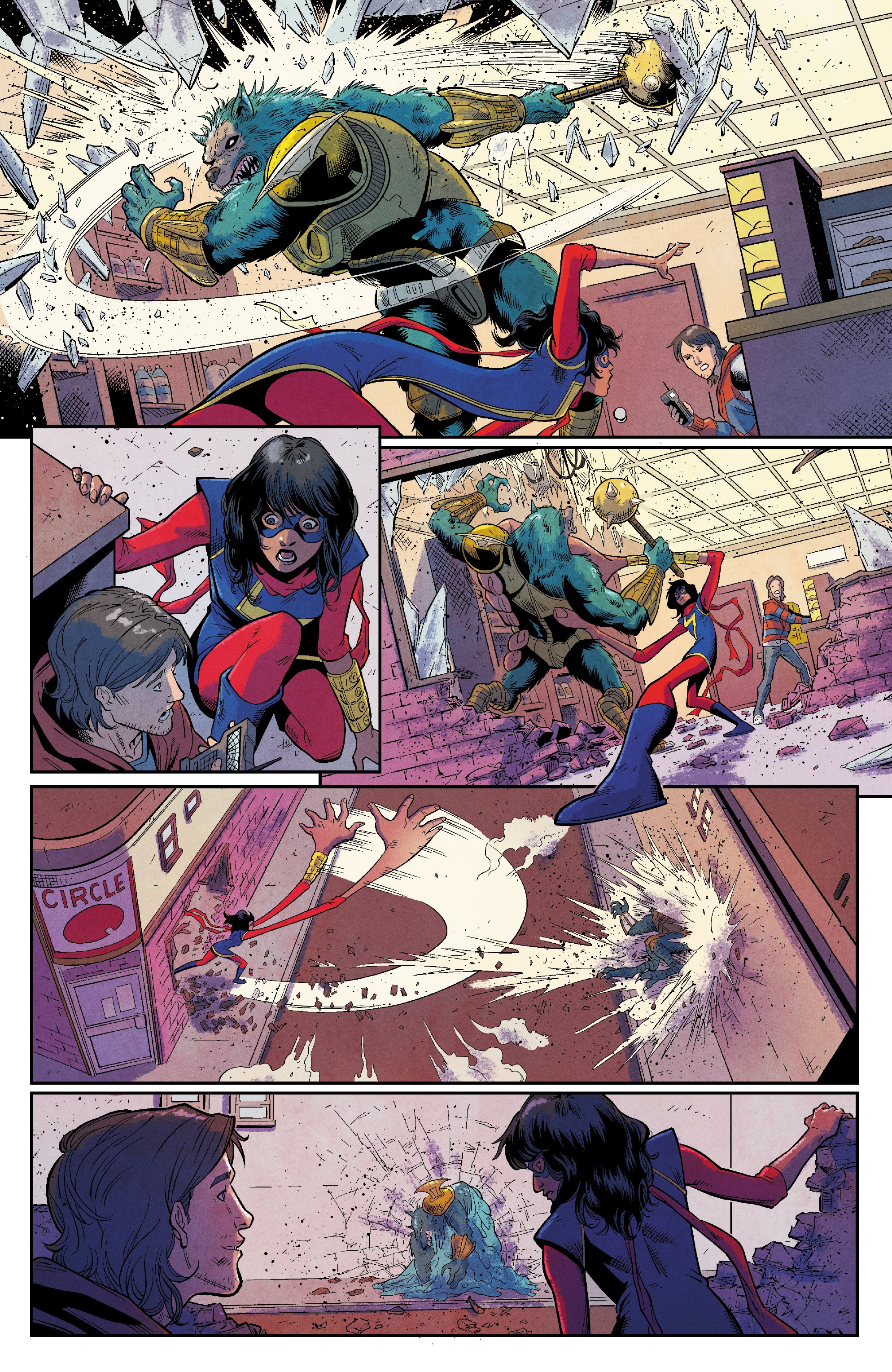 Read online Magnificent Ms. Marvel comic -  Issue # _Director 's Cut - 90
