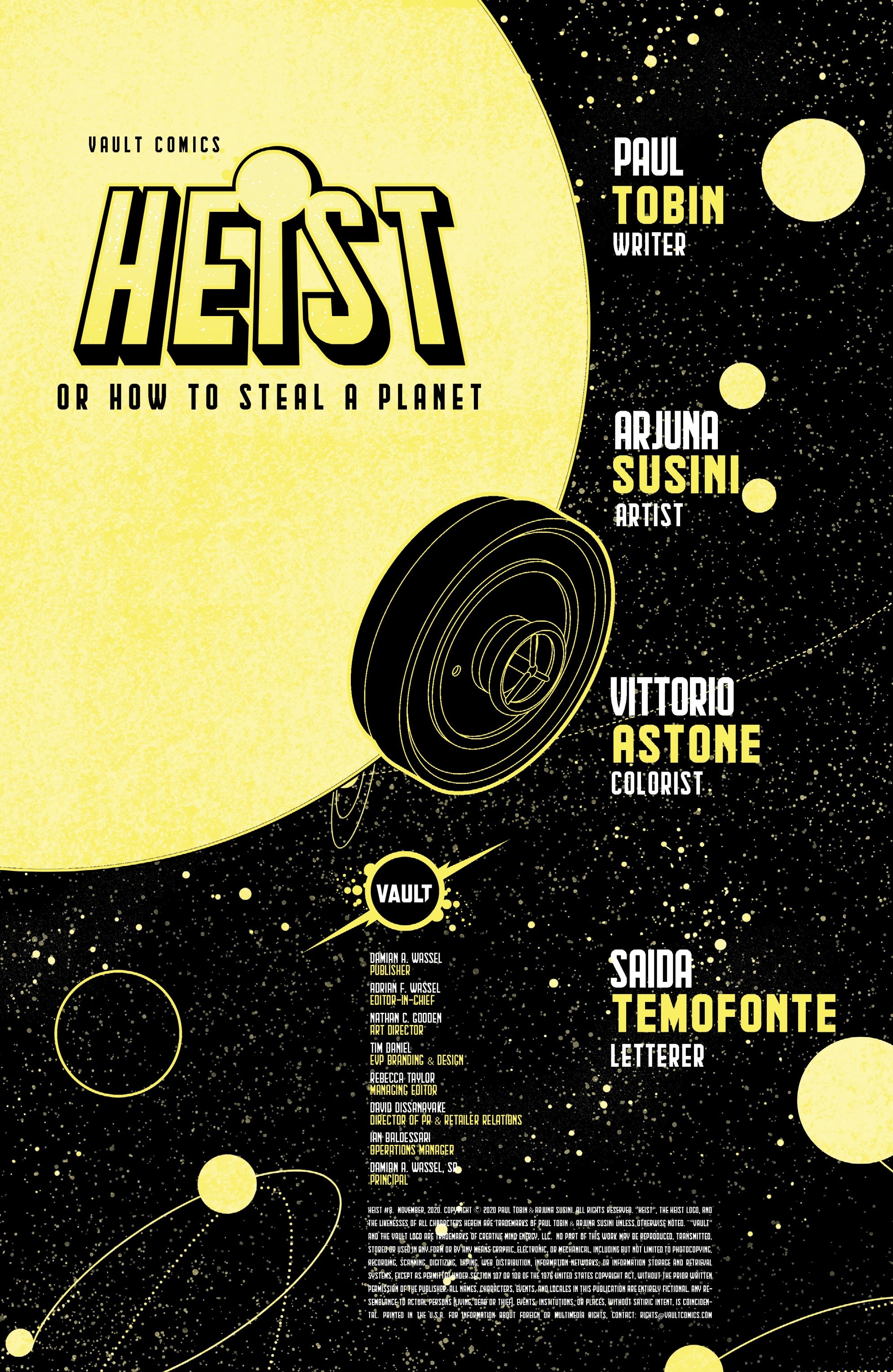 Read online Heist, Or How to Steal A Planet comic -  Issue #8 - 3