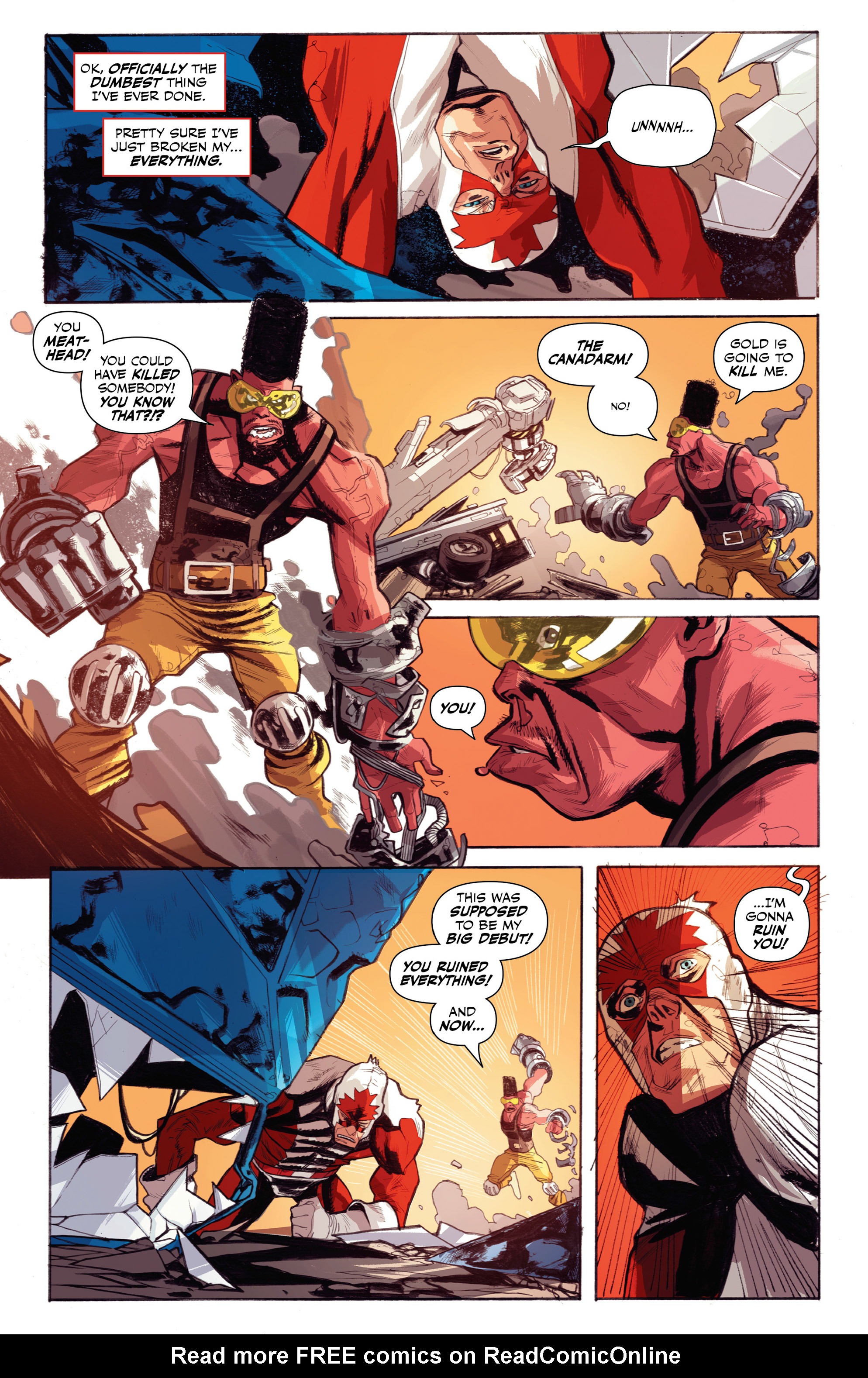 Read online Captain Canuck (2015) comic -  Issue #4 - 22