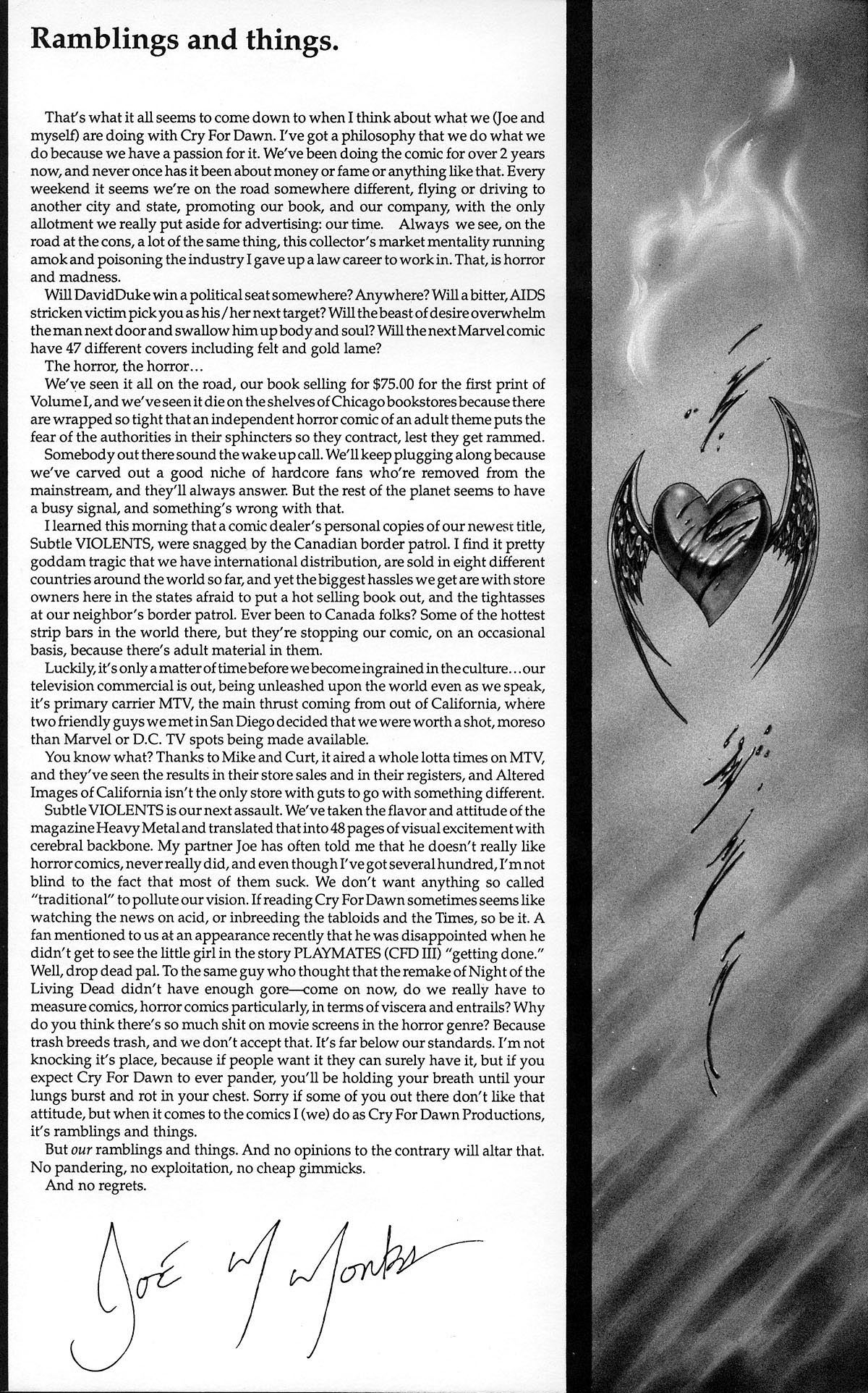 Read online Cry for Dawn comic -  Issue #6 - 2