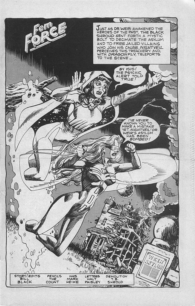 Read online Femforce comic -  Issue #31 - 3