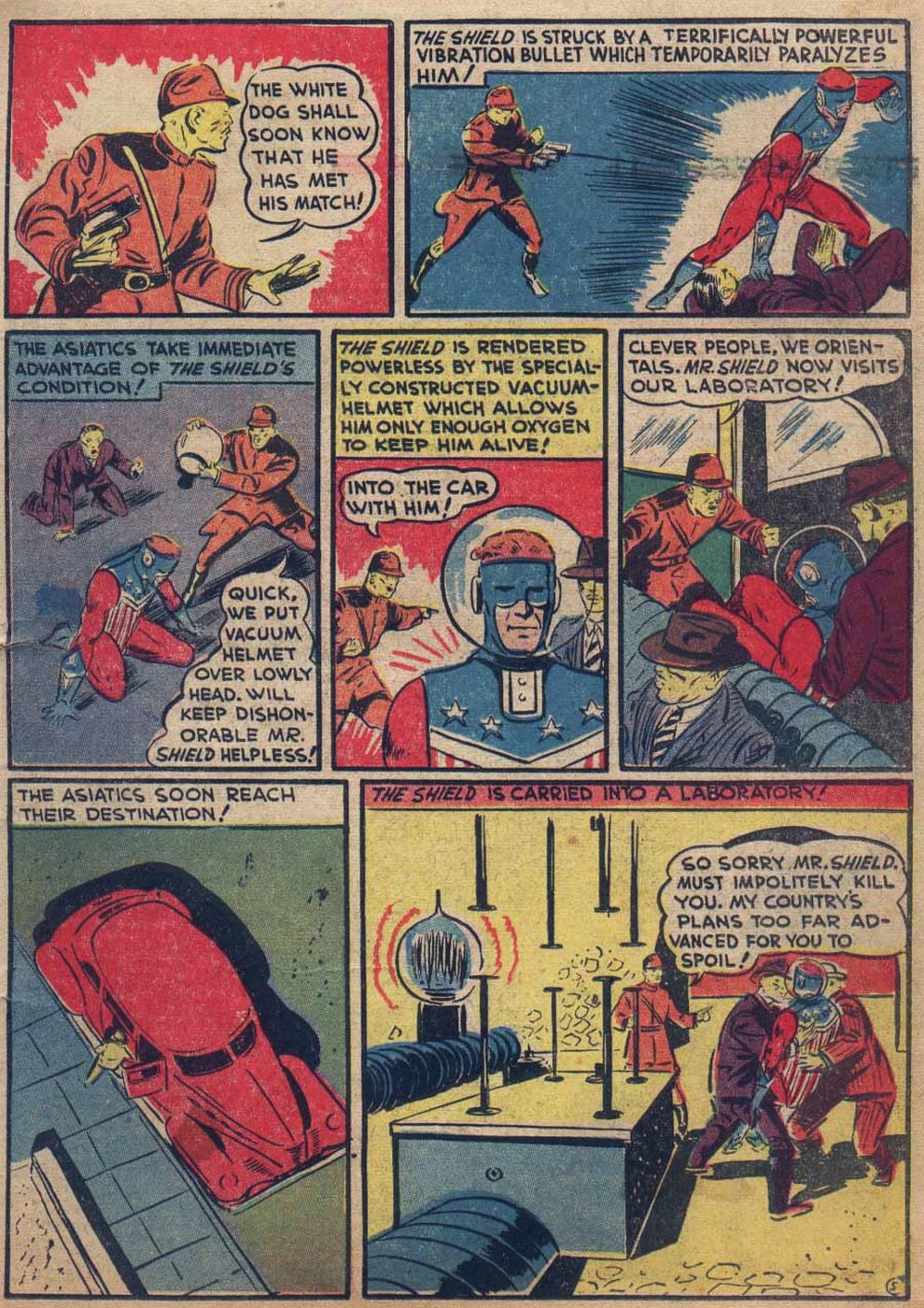 Read online Pep Comics comic -  Issue #6 - 7