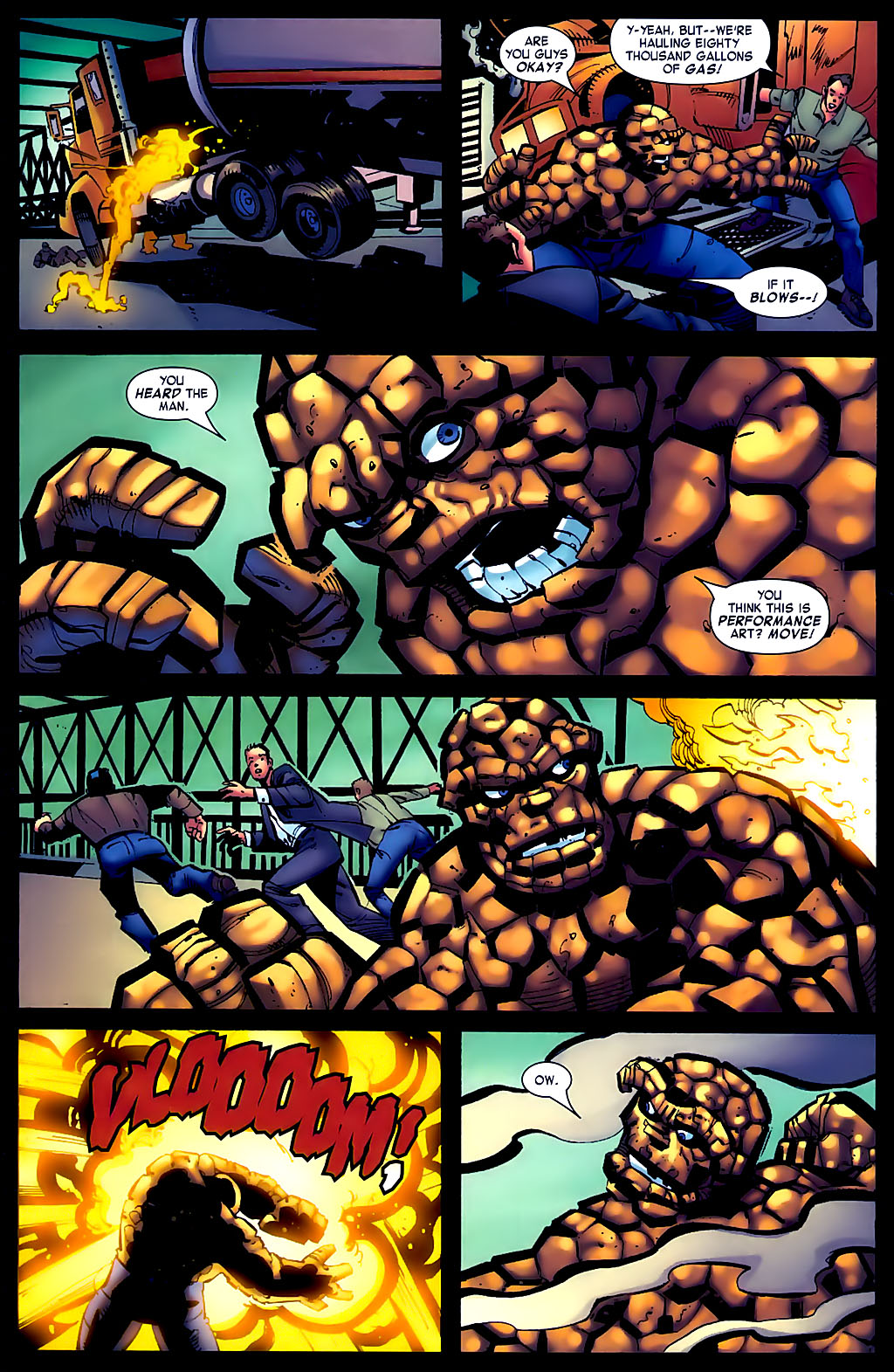 Read online Fantastic Four Movie adaptation comic -  Issue # Full - 23