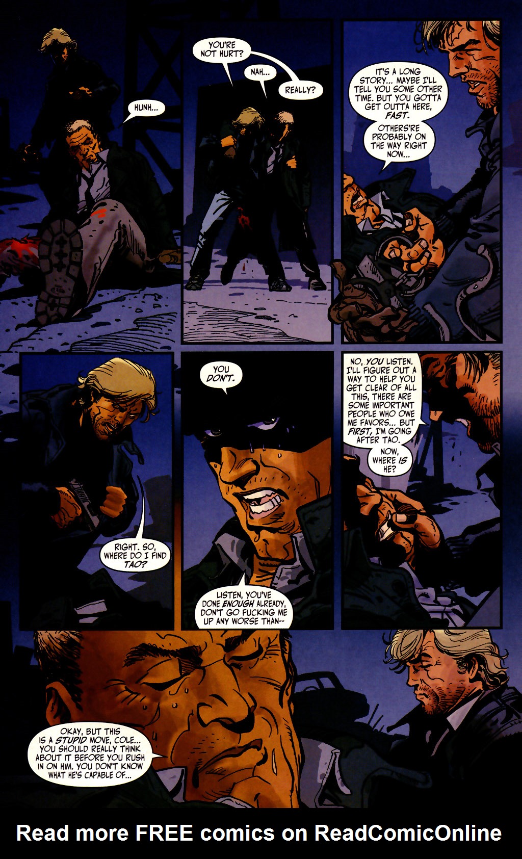 Read online Point Blank comic -  Issue #5 - 6