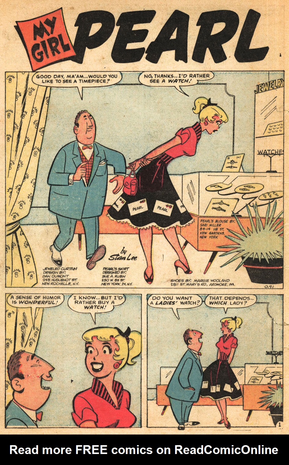 Read online Millie the Model comic -  Issue #82 - 16