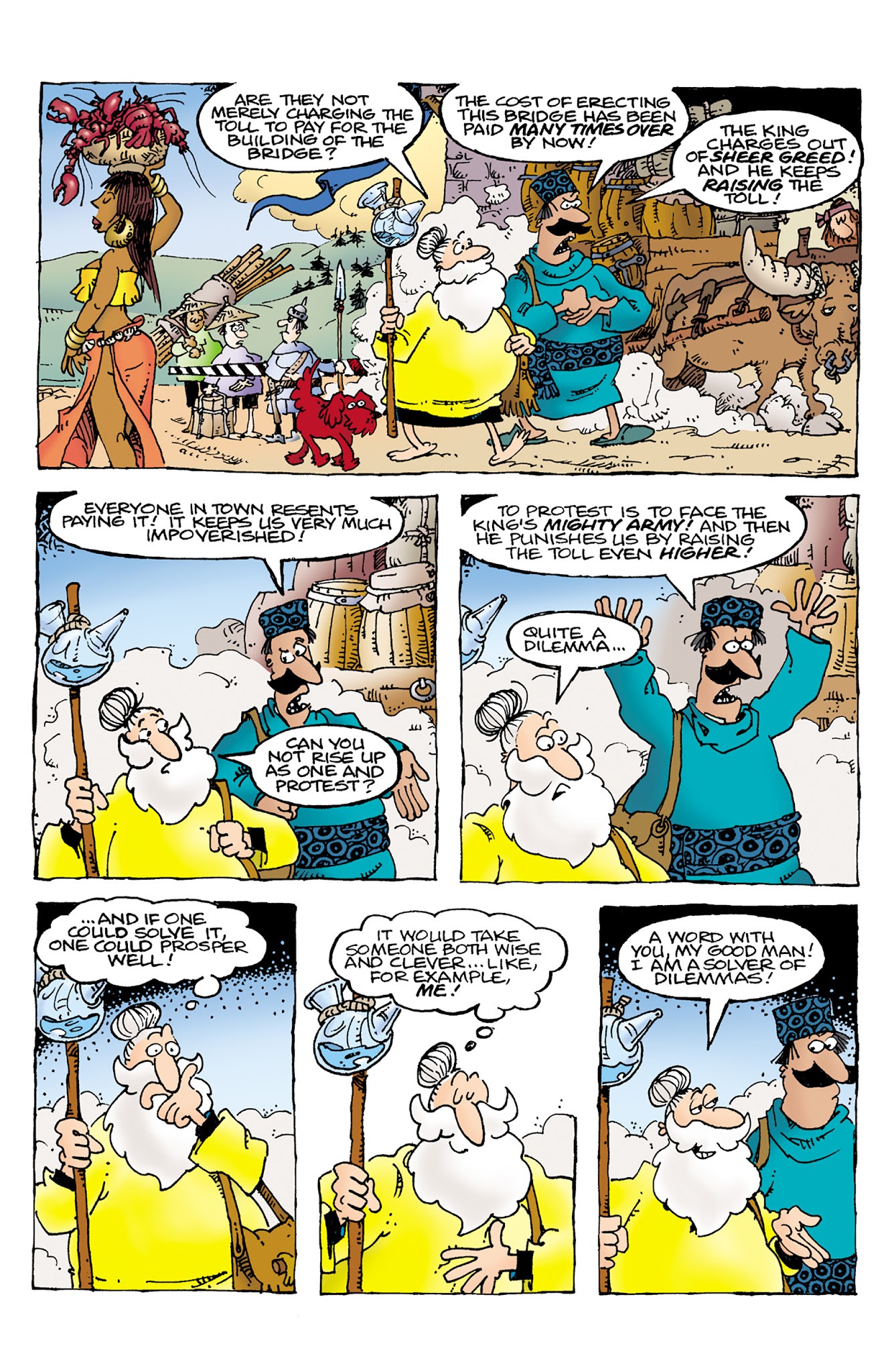 Read online Groo: Friends and Foes comic -  Issue #6 - 8