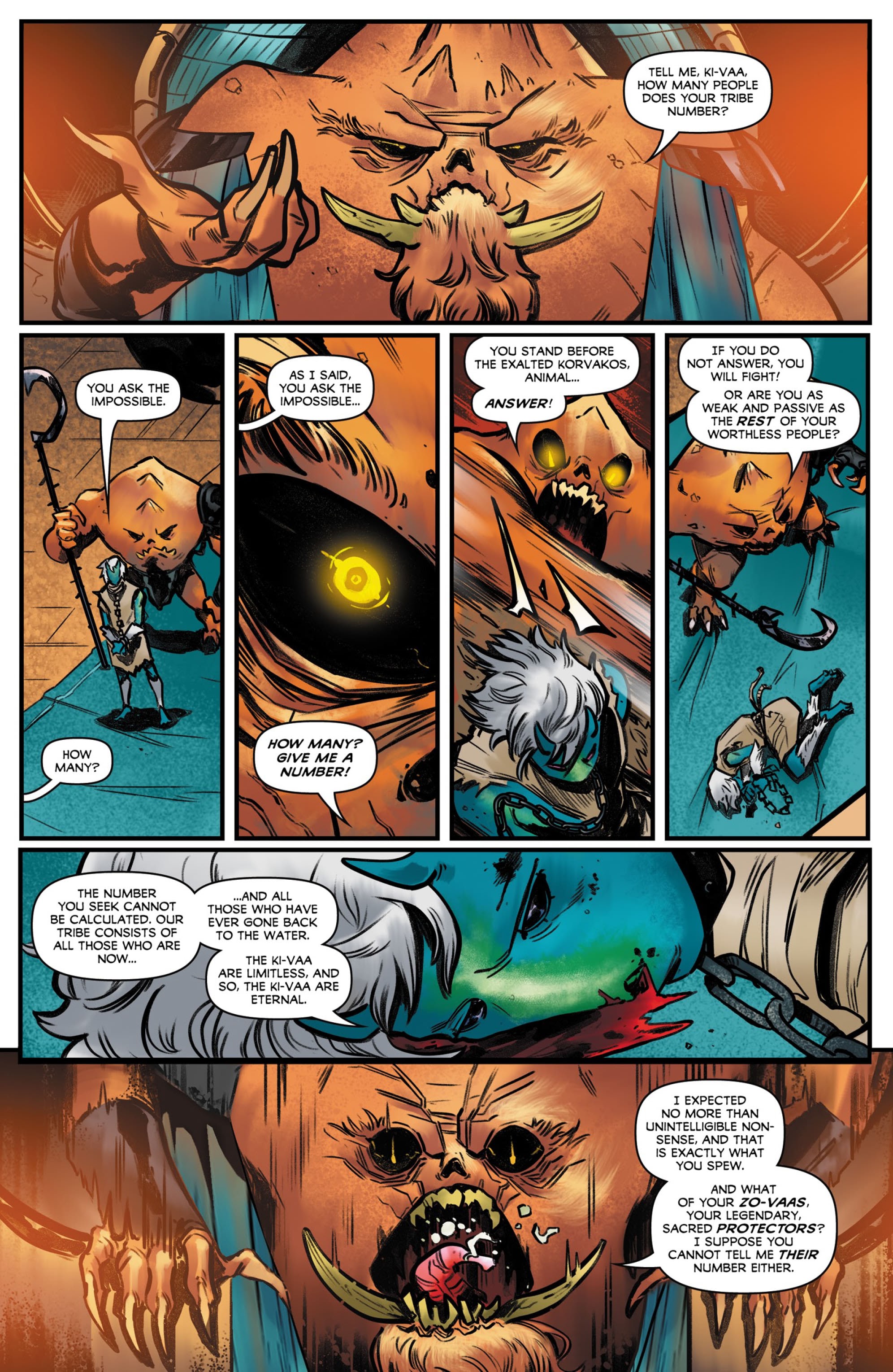 Read online Beyond the Farthest Star: Warriors of Zandar comic -  Issue #2 - 4