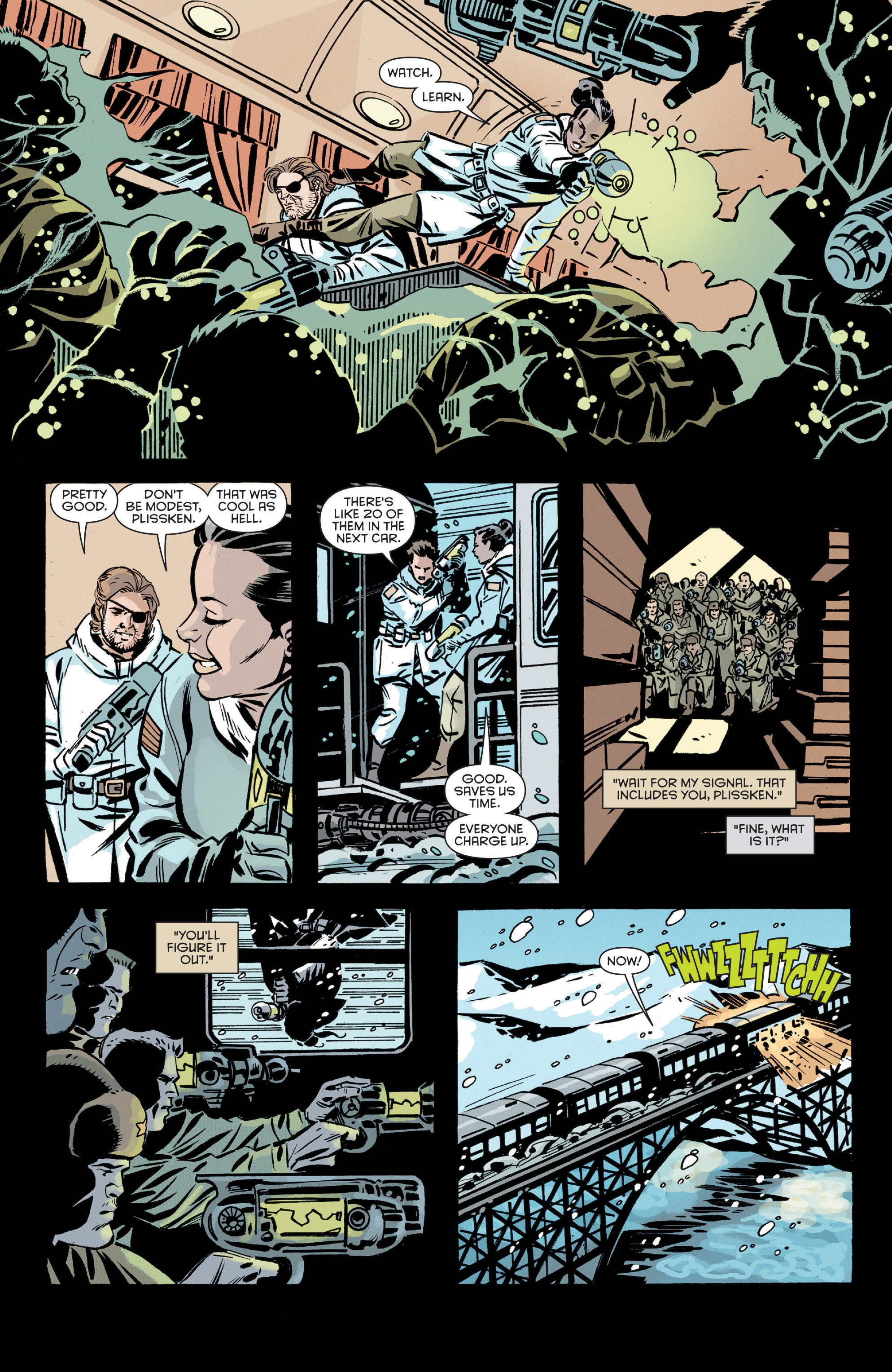 Read online Escape from New York comic -  Issue #6 - 17