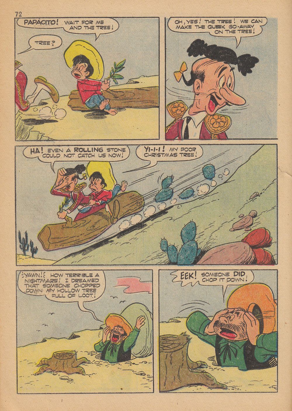 Read online Bugs Bunny's Christmas Funnies comic -  Issue # TPB 5 - 74