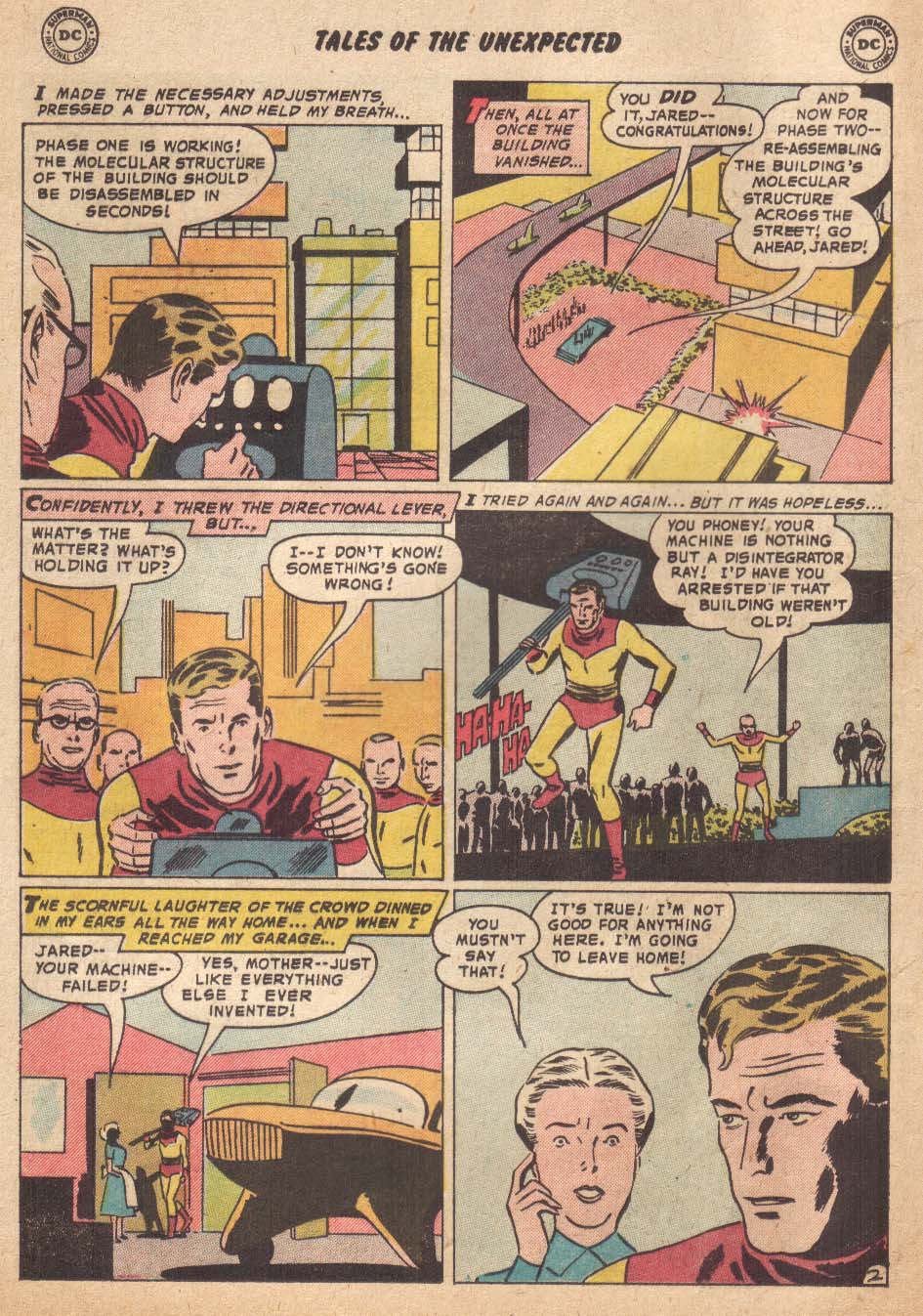 Read online Tales of the Unexpected comic -  Issue #26 - 19