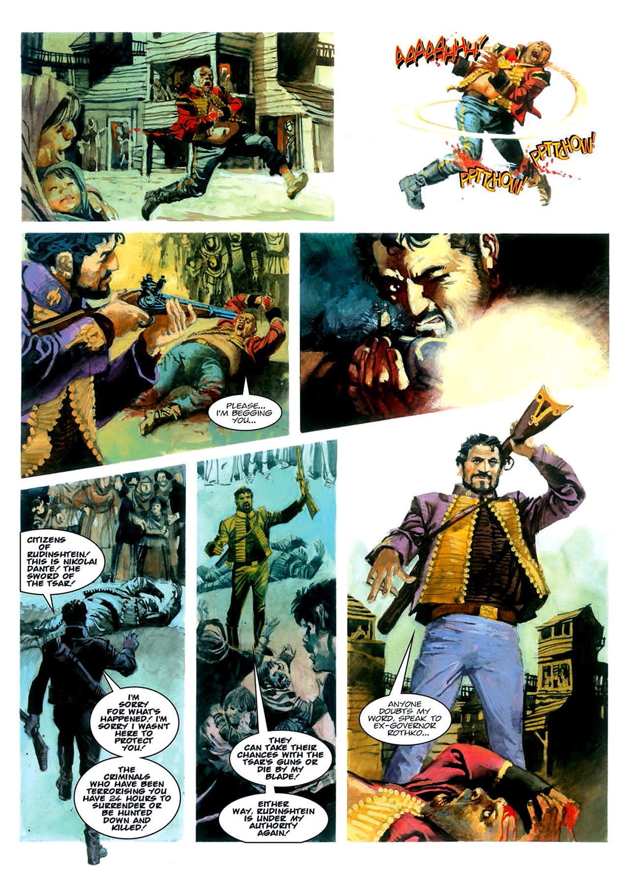 Read online Nikolai Dante comic -  Issue # TPB 8 - 78