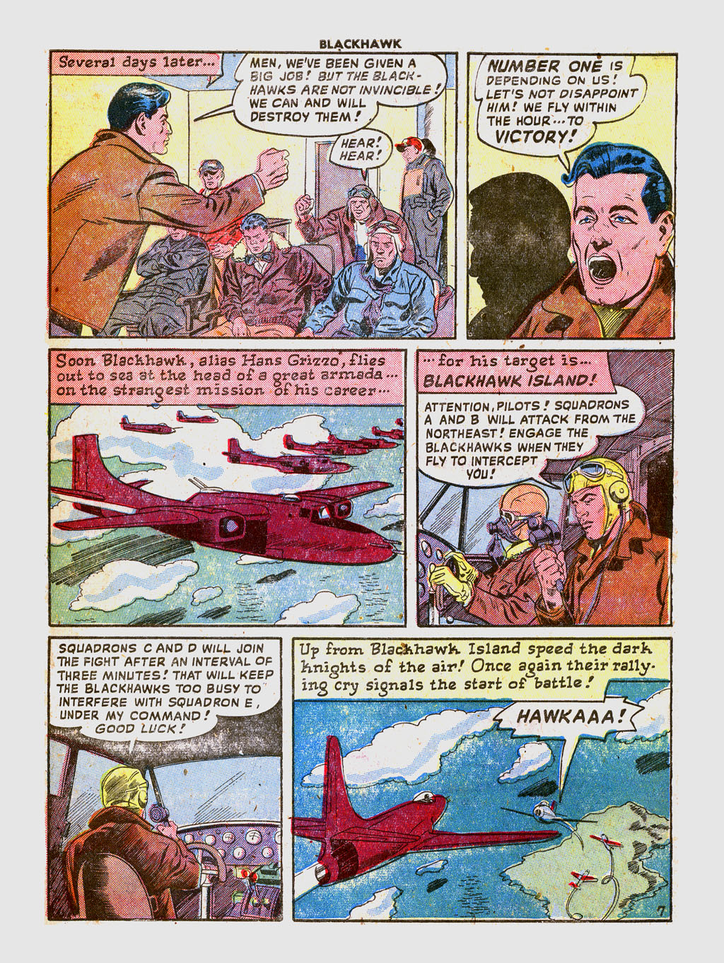 Read online Blackhawk (1957) comic -  Issue #24 - 10