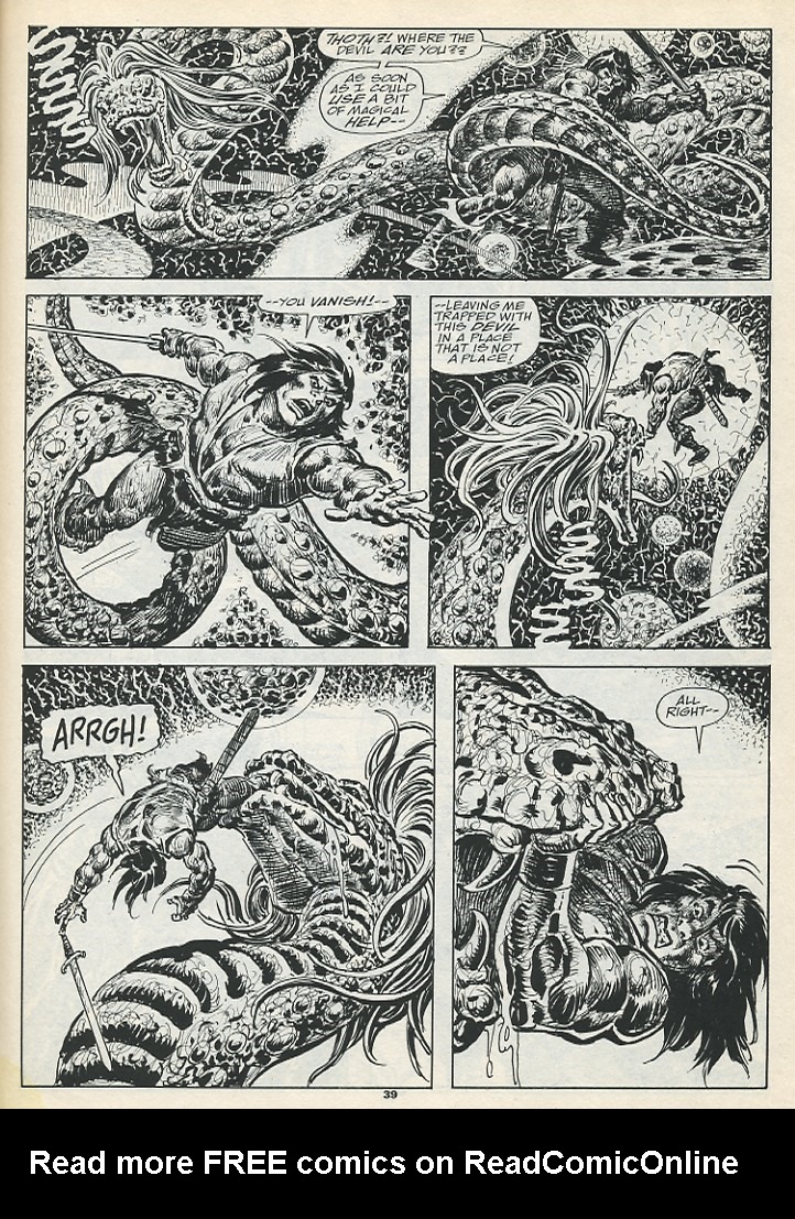 Read online The Savage Sword Of Conan comic -  Issue #193 - 41