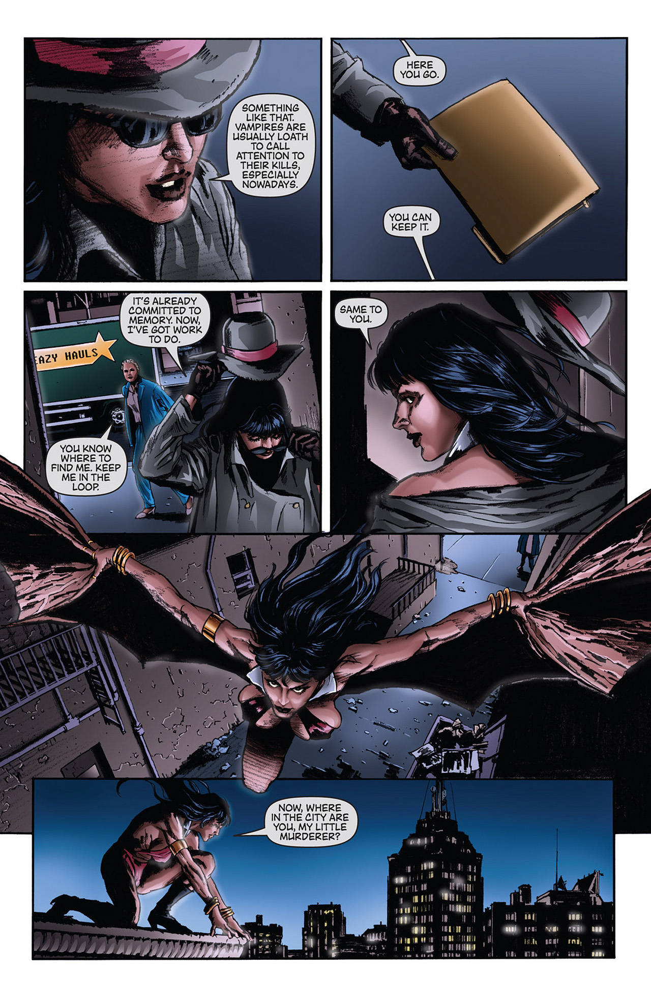 Read online Dark Shadows/Vampirella comic -  Issue #1 - 17