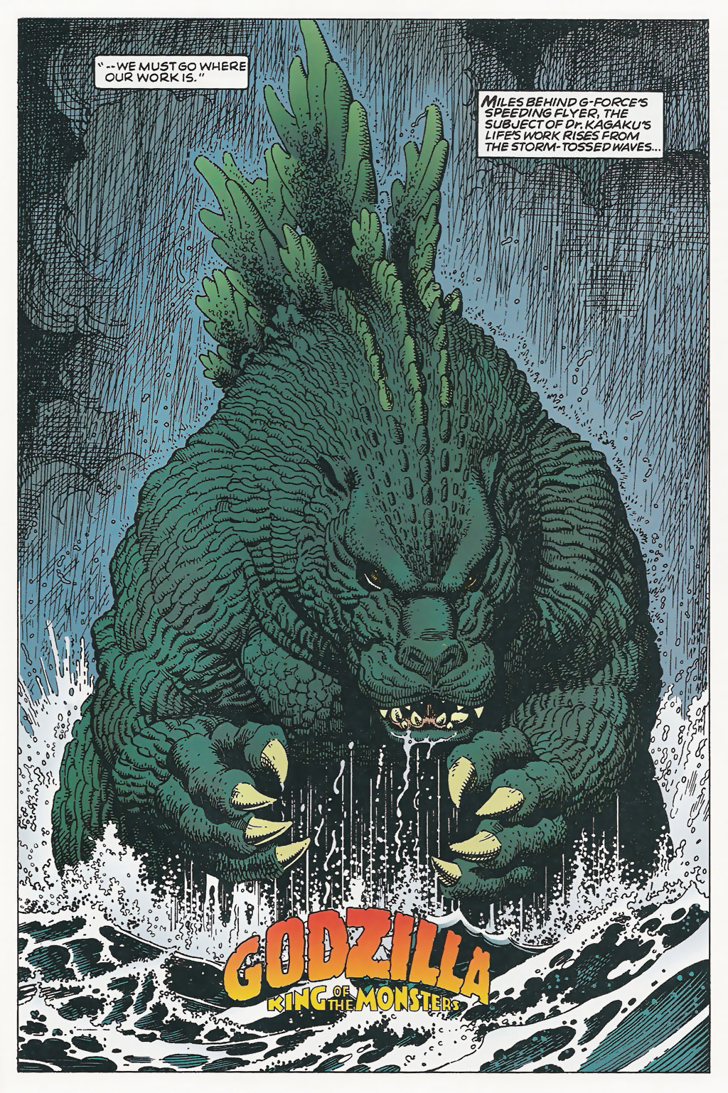 Godzilla Color Special | Read All Comics Online For Free