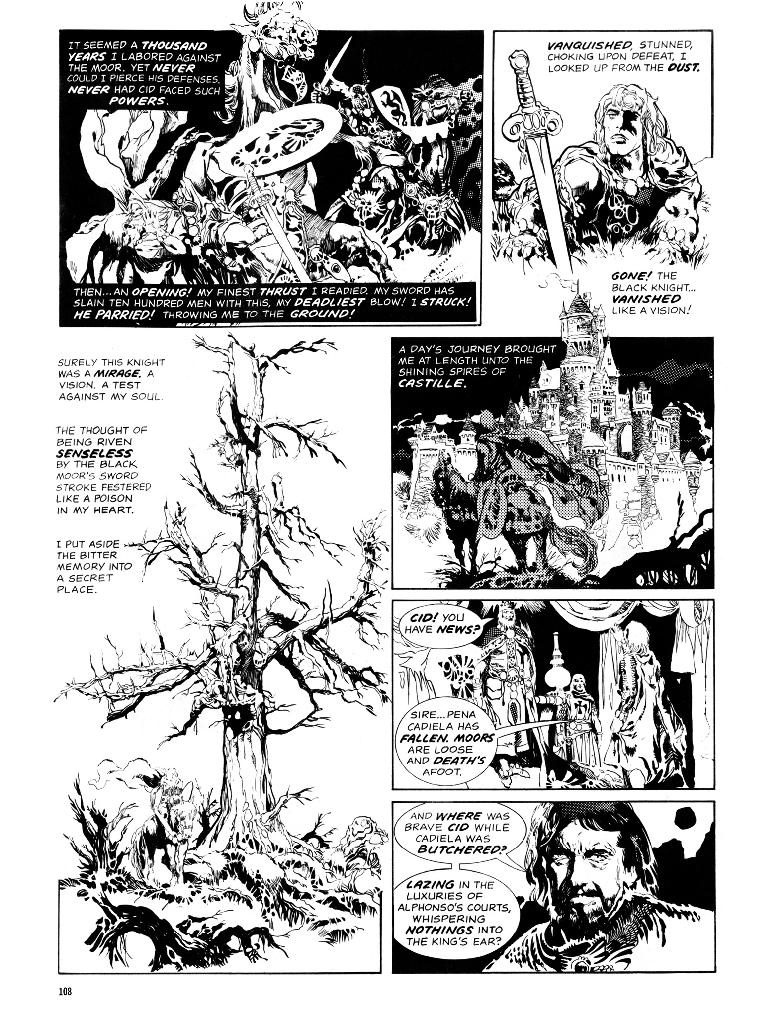 Read online Eerie Archives comic -  Issue # TPB 14 - 109