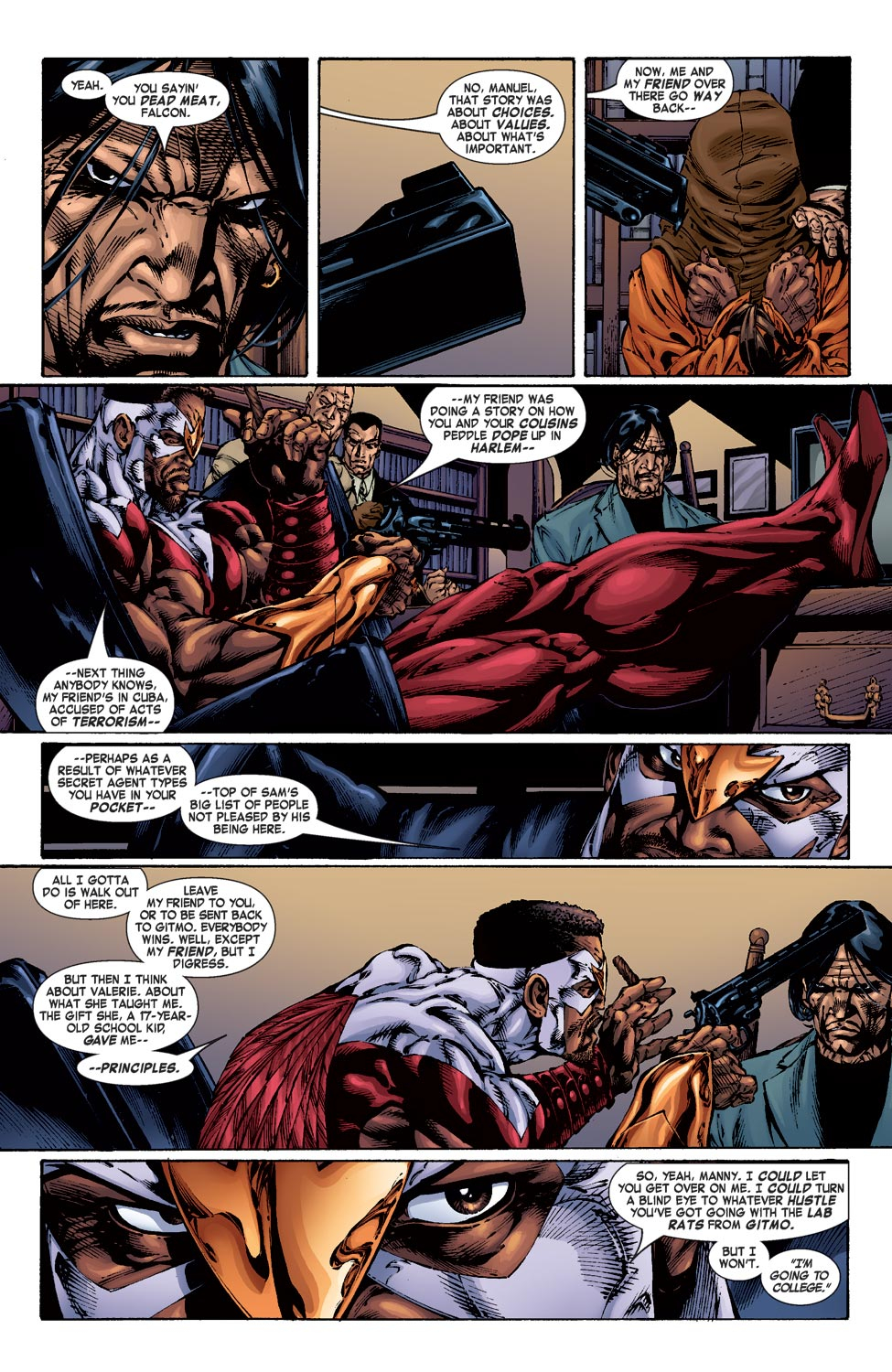 Read online Captain America & the Falcon comic -  Issue #1 - 16