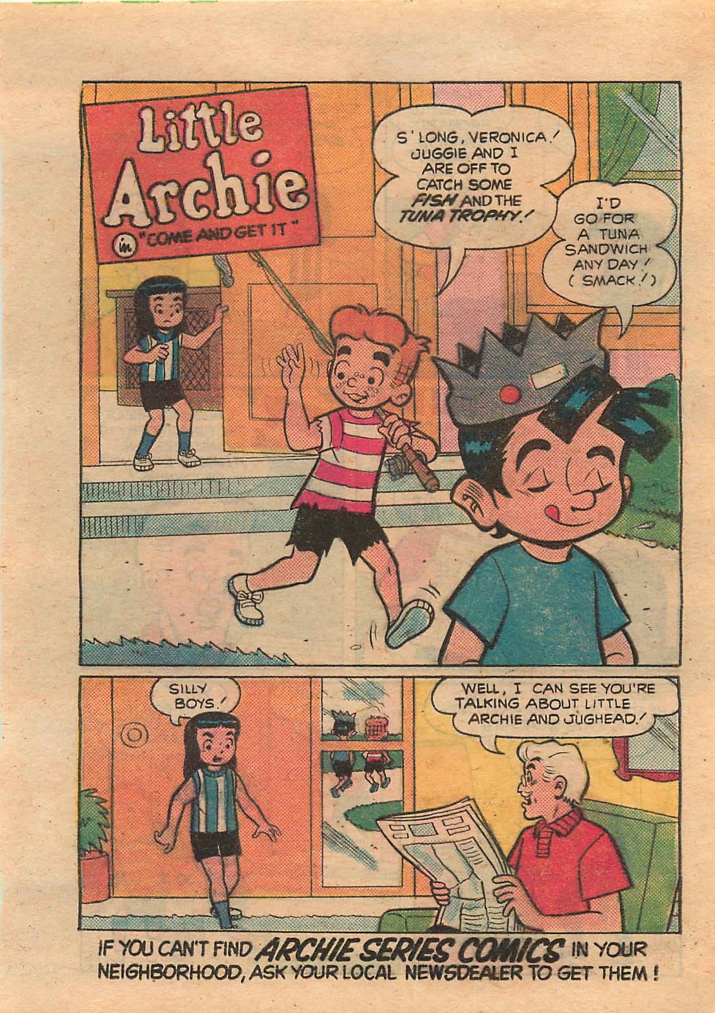 Read online Little Archie Comics Digest Magazine comic -  Issue #7 - 12