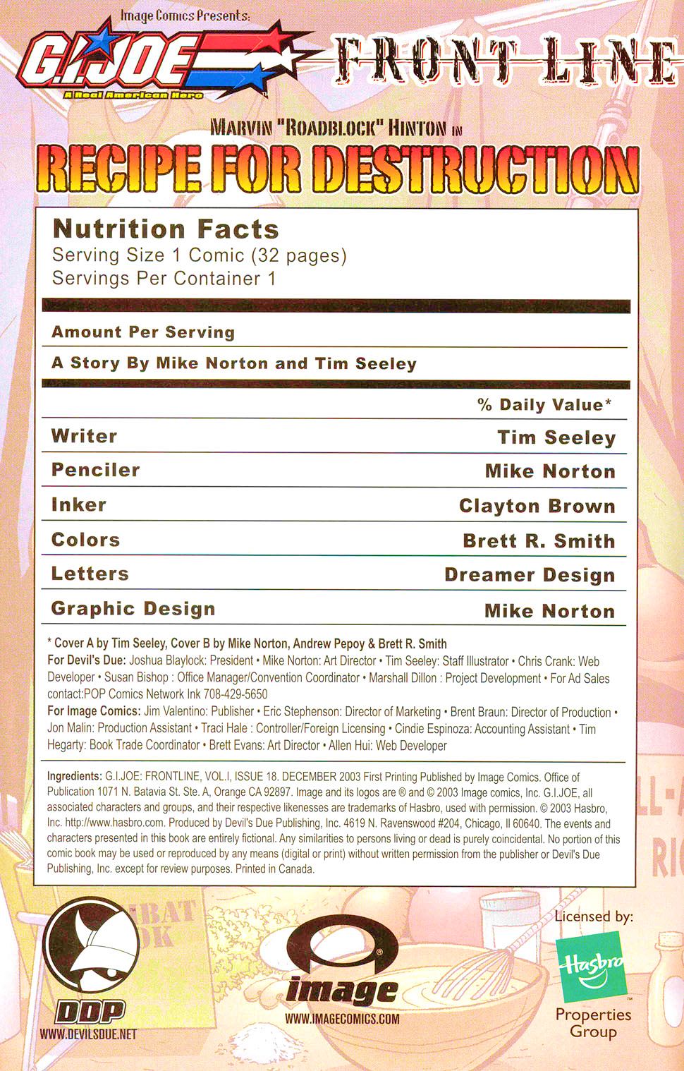 Read online G.I. Joe: Frontline comic -  Issue #18 - 2