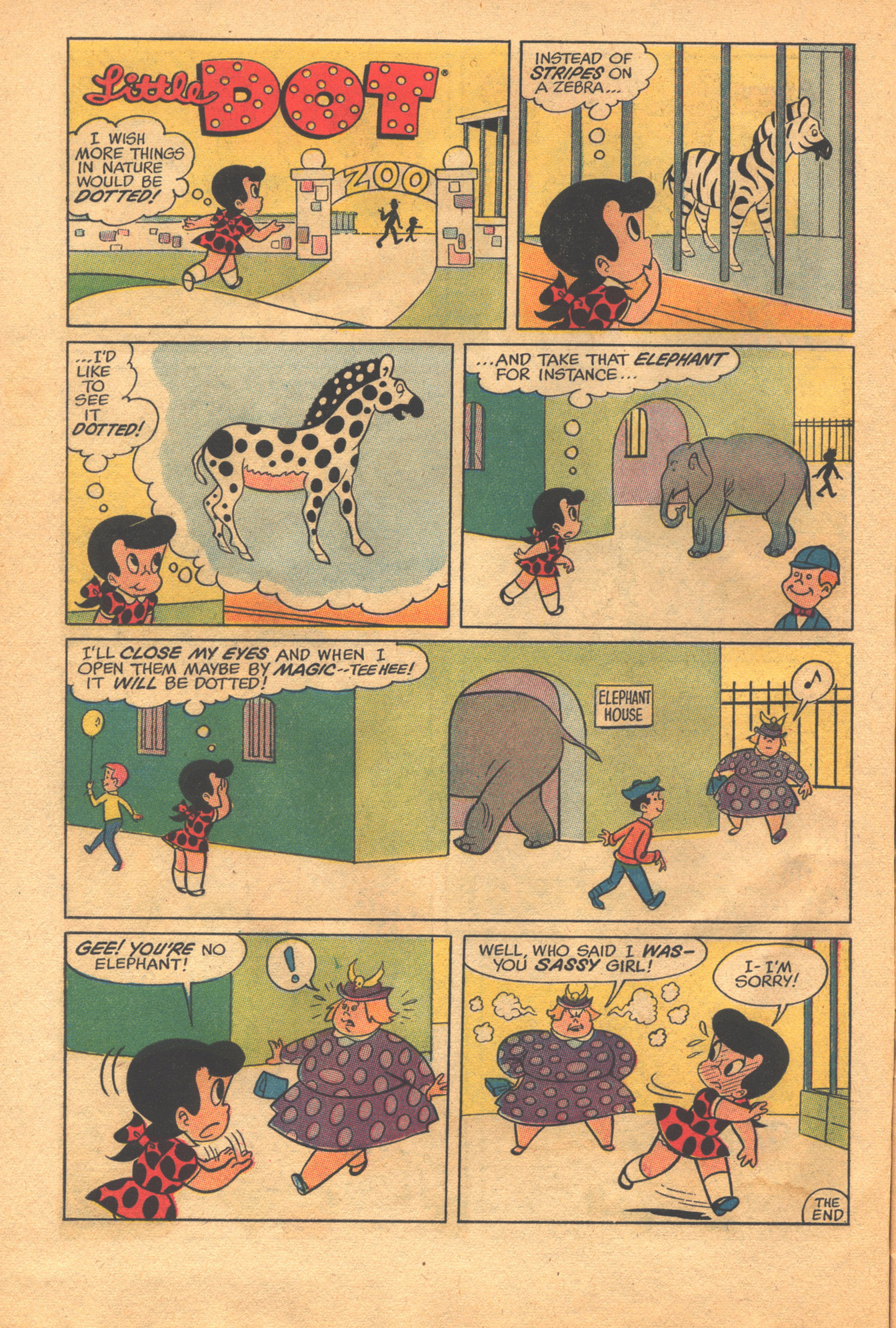 Read online Little Dot (1953) comic -  Issue #103 - 10