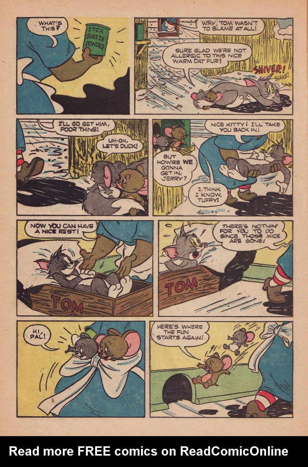 Read online Tom & Jerry Comics comic -  Issue #114 - 12