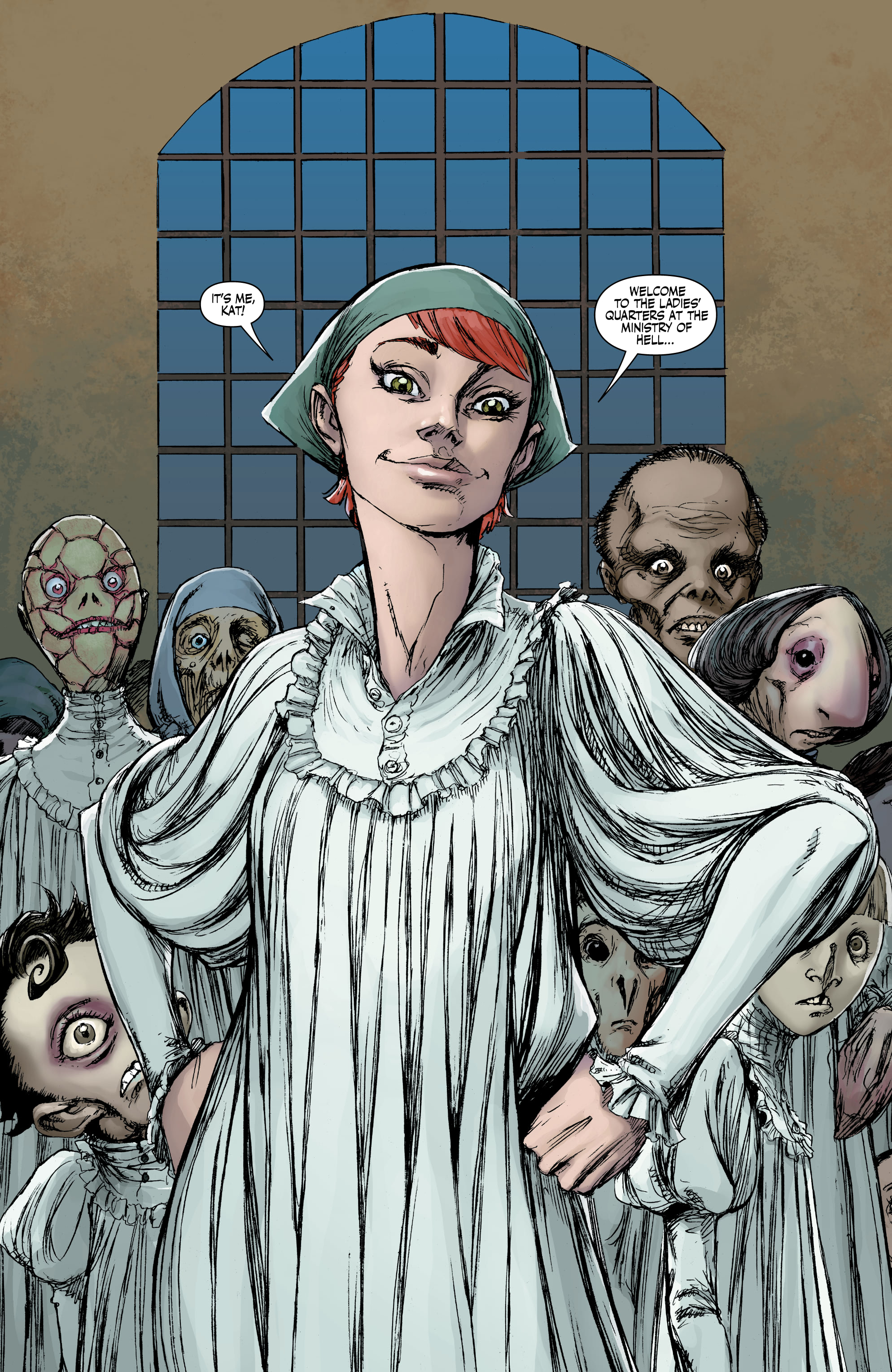 Read online Lady Mechanika: The Monster of The Ministry of Hell comic -  Issue #2 - 10