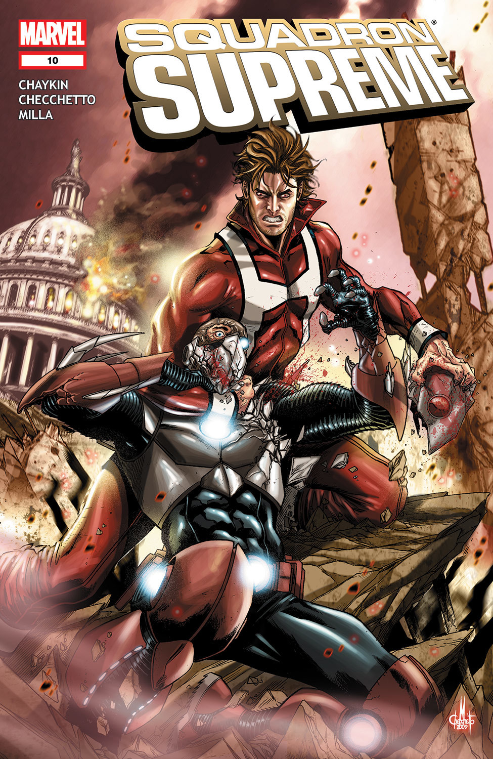 Read online Squadron Supreme (2008) comic -  Issue #10 - 1