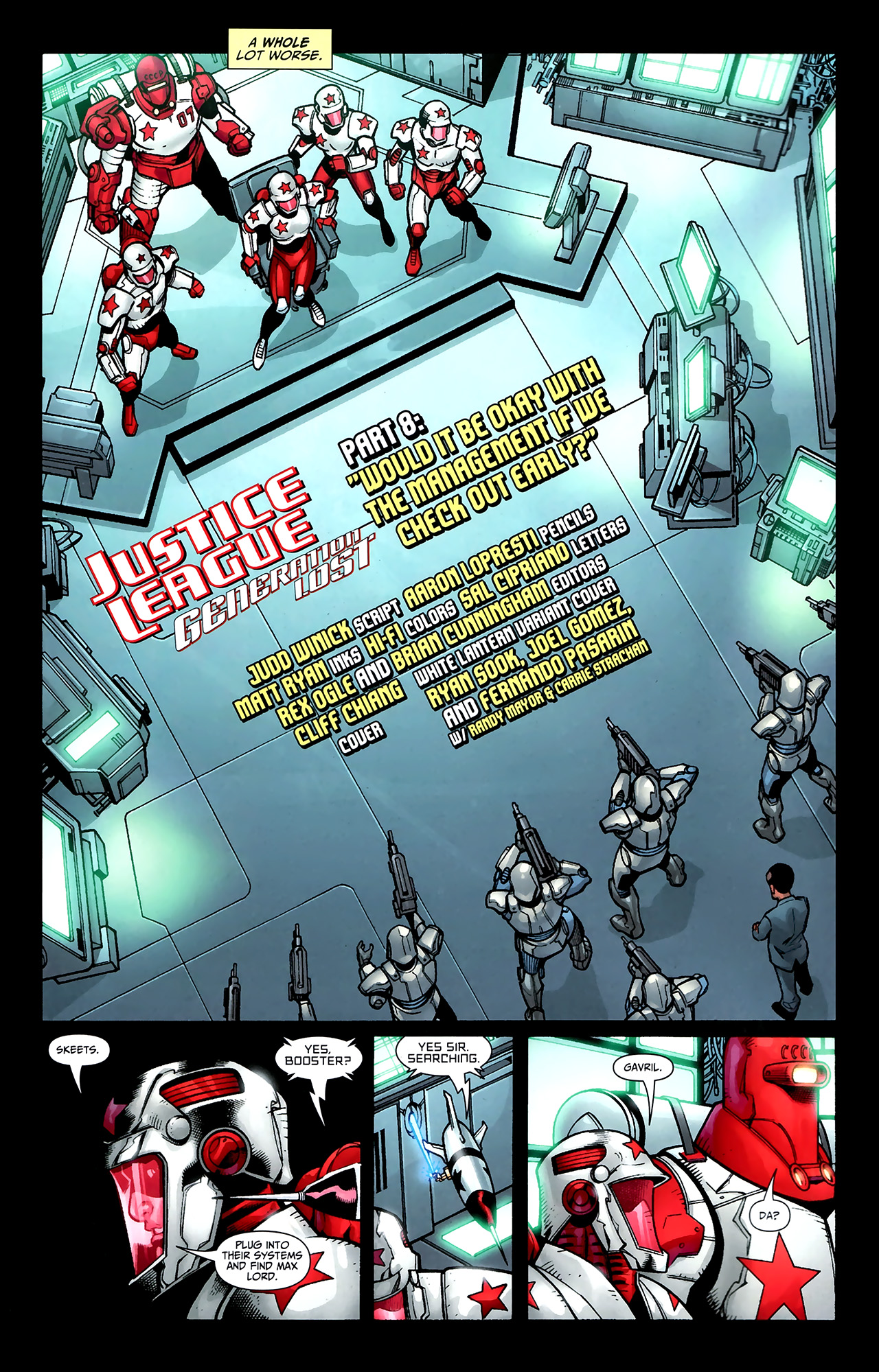 Read online Justice League: Generation Lost comic -  Issue #8 - 4