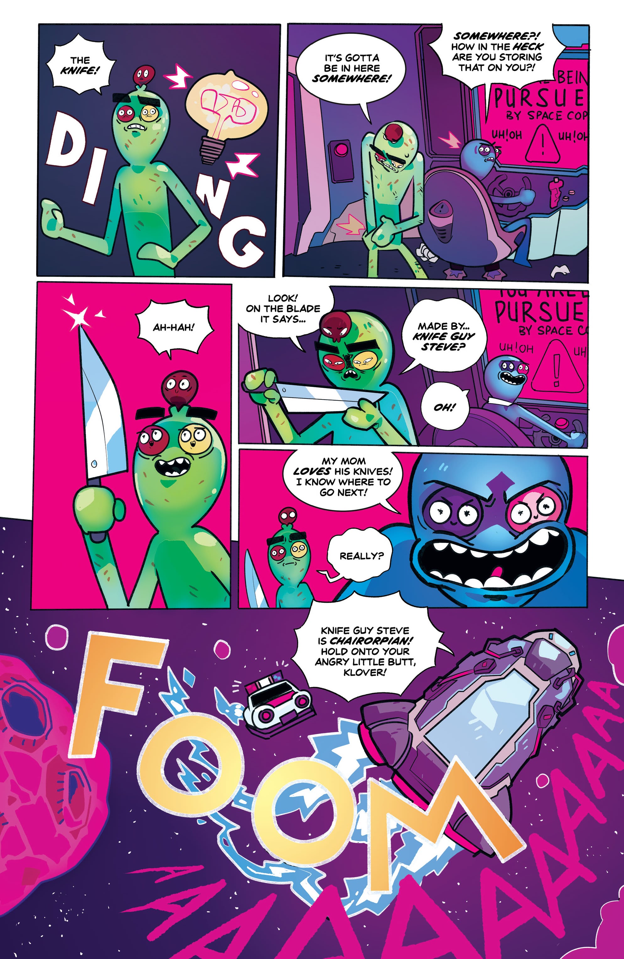 Read online Trover Saves The Universe comic -  Issue #1 - 21
