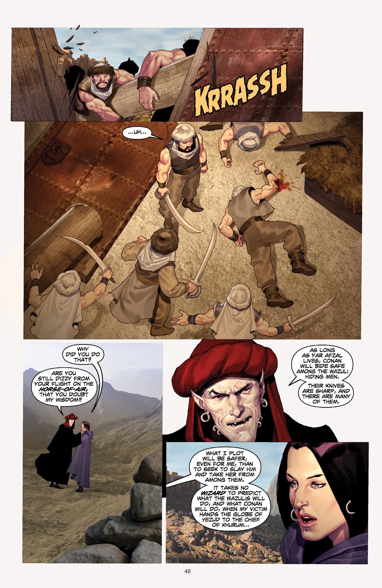 Read online Conan and the People of the Black Circle comic -  Issue # _TPB - 50